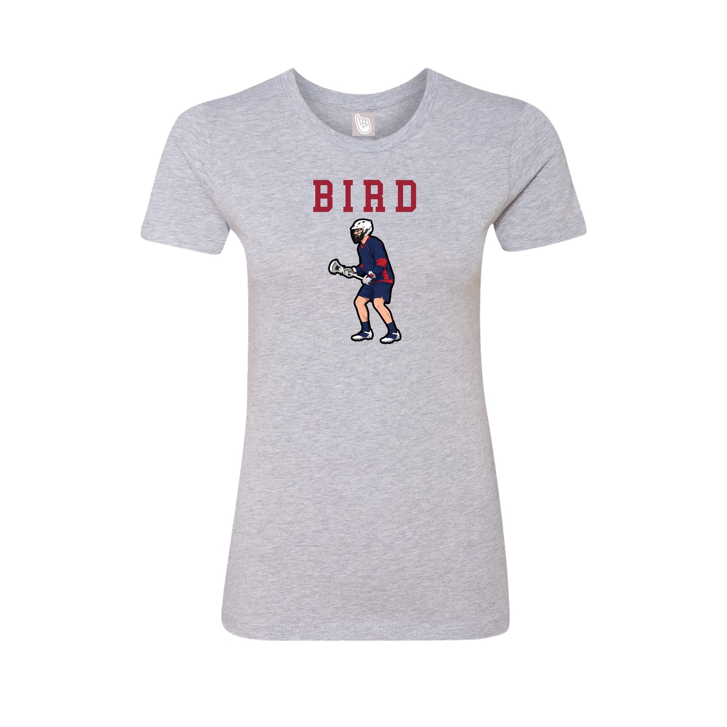 Fitted Women's Tee — Shirsey in Grey