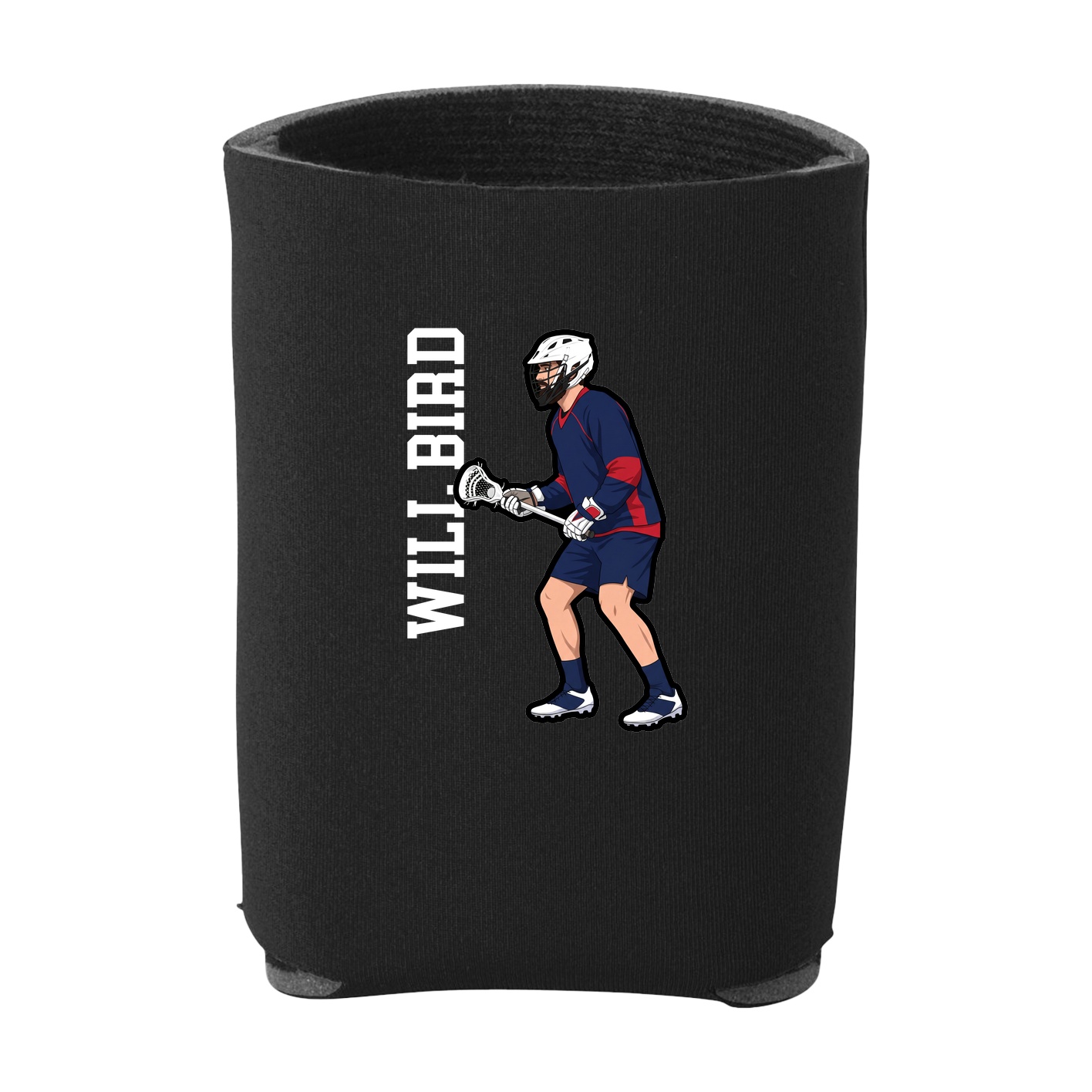 Can Holder — Name Vertical in Black