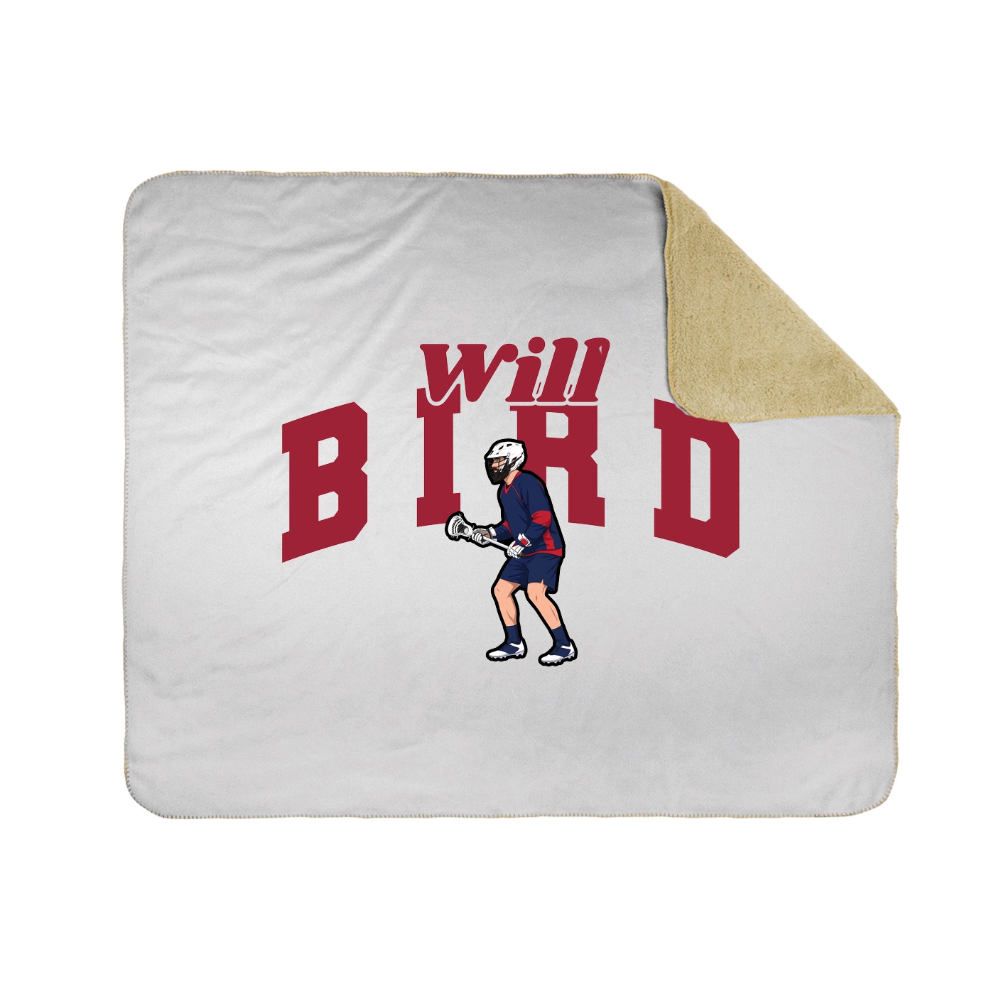 Throw Blanket — Signature Arch in White