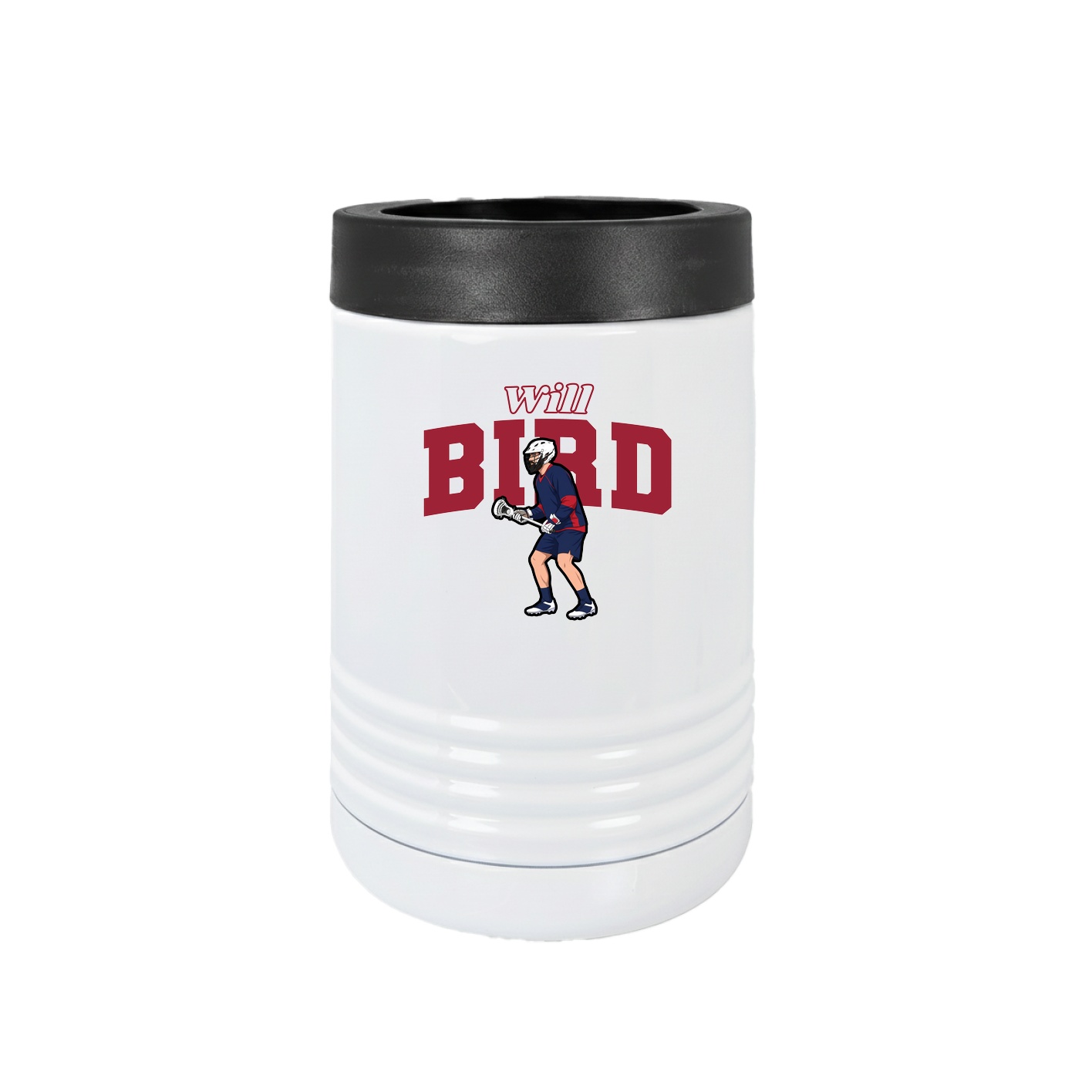 Beverage Holder — Name Arch in White