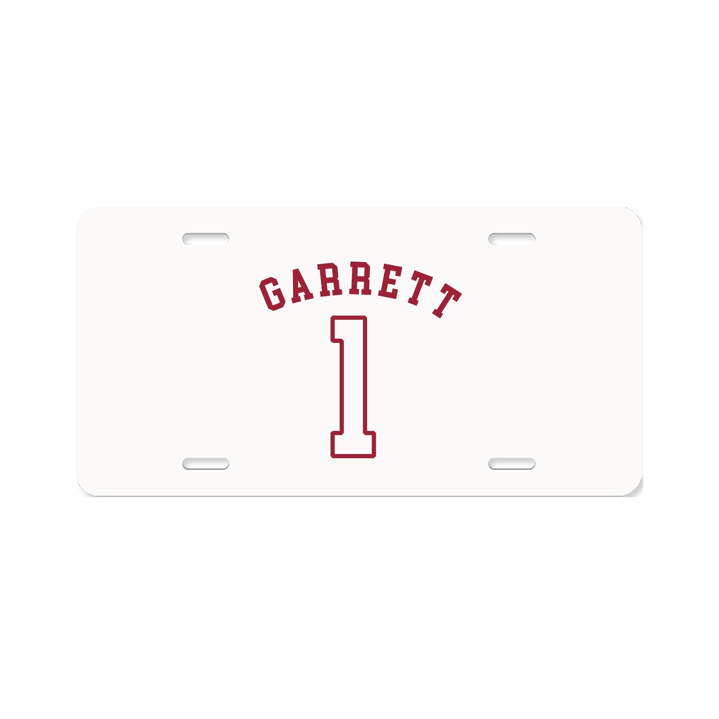 License Plate — Shirsey Arch in Classic