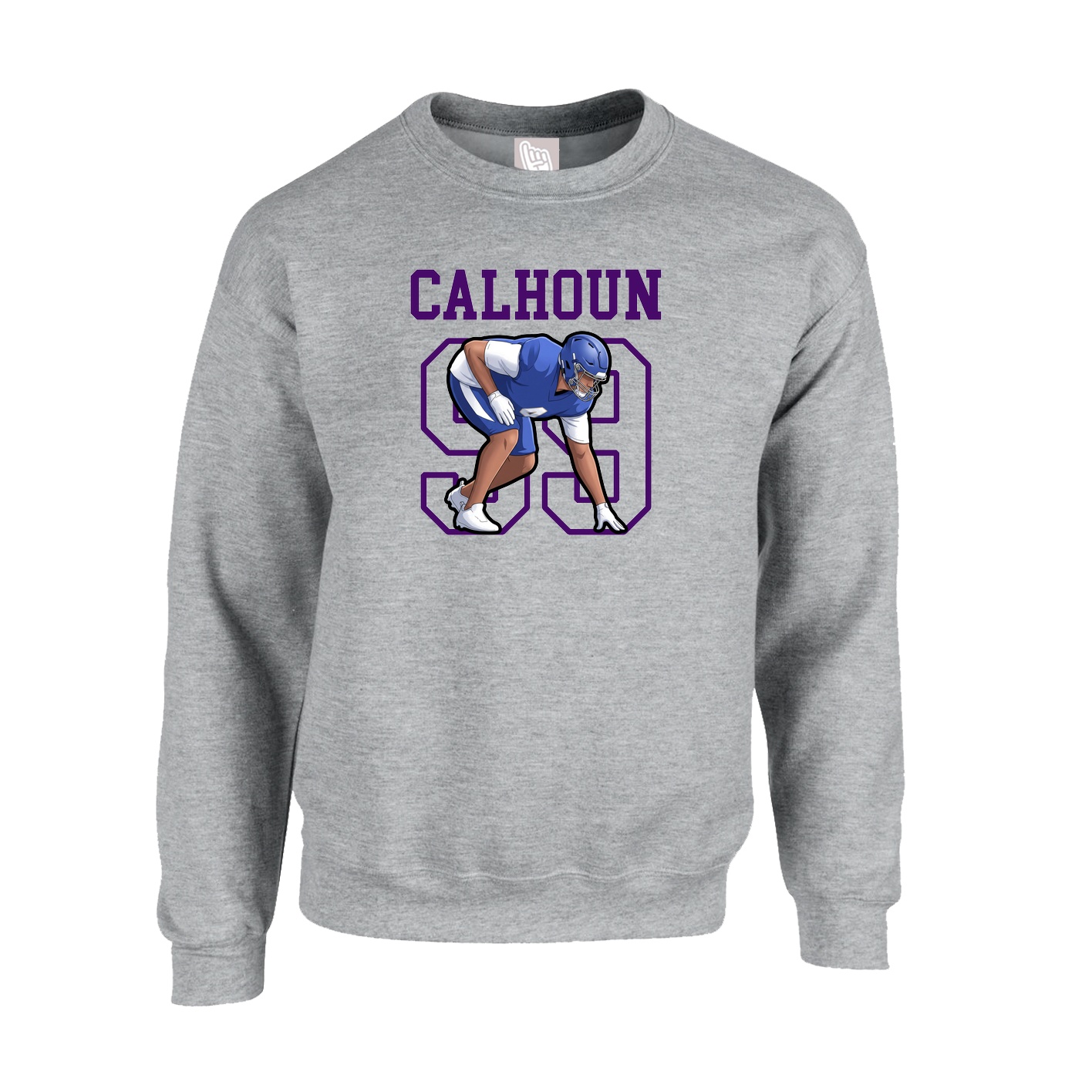 Fleece Crew — Shirsey in Grey