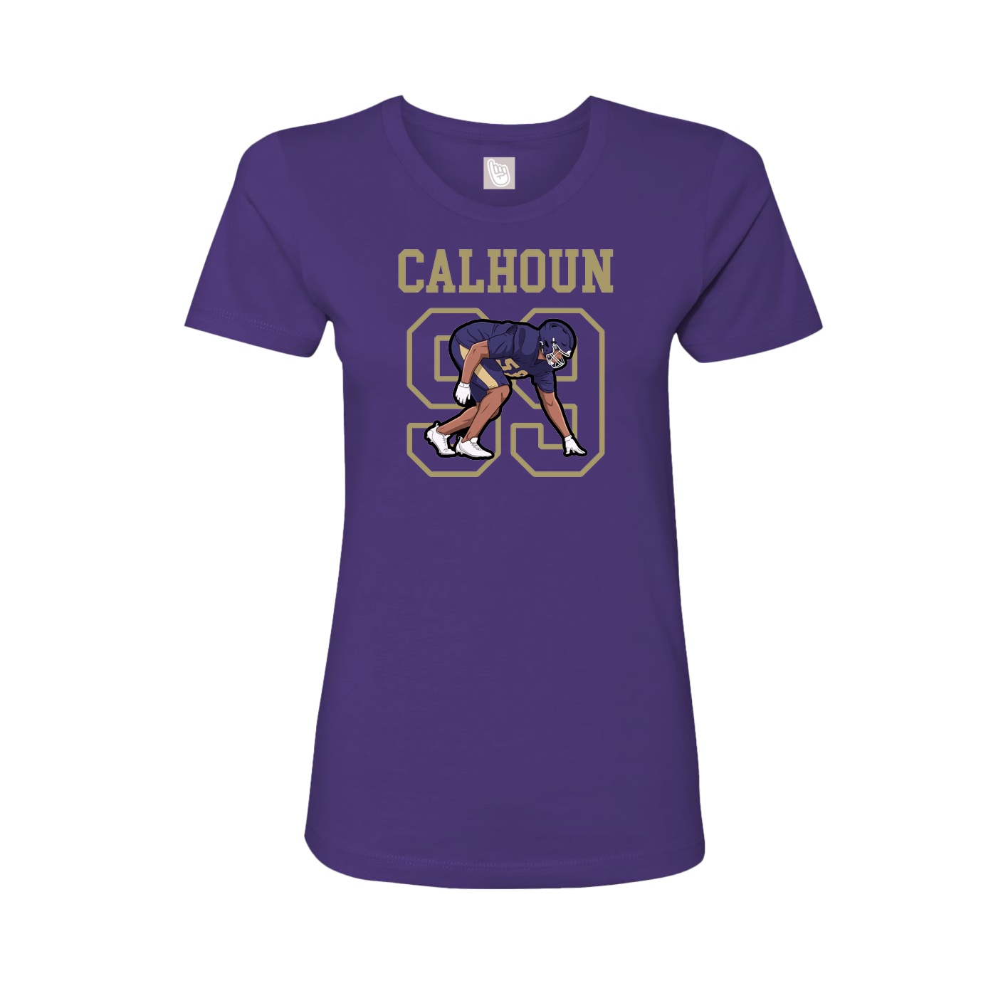 Fitted Women's Tee — Shirsey in Purple