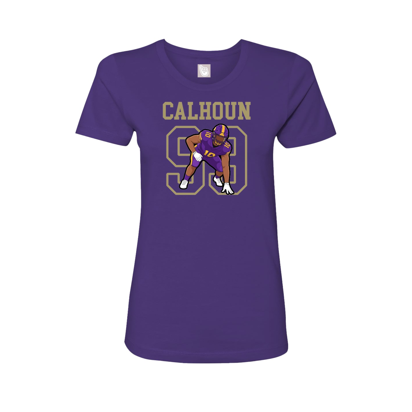 Fitted Women's Tee — Shirsey in Purple