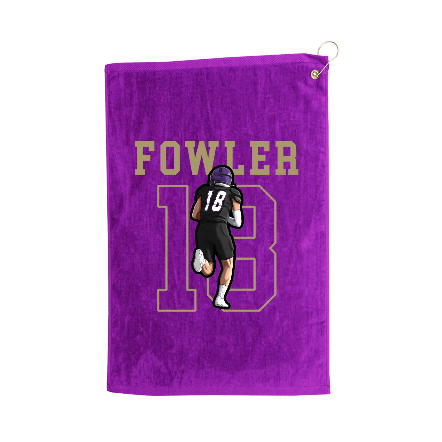 Golf Towel — Shirsey in Purple