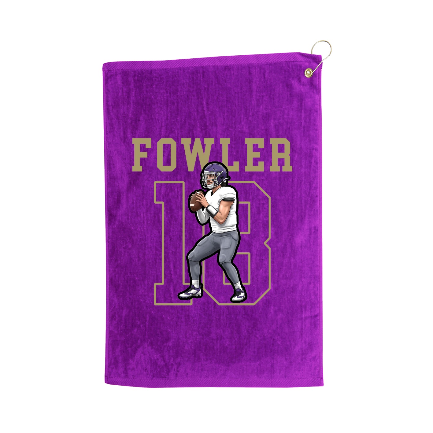 Terry Velour Golf Towel