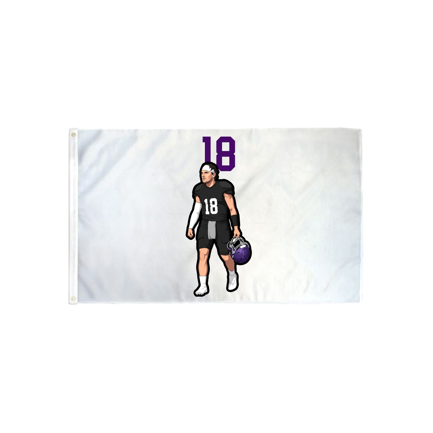 3x5 Flag — Number Top in Classic