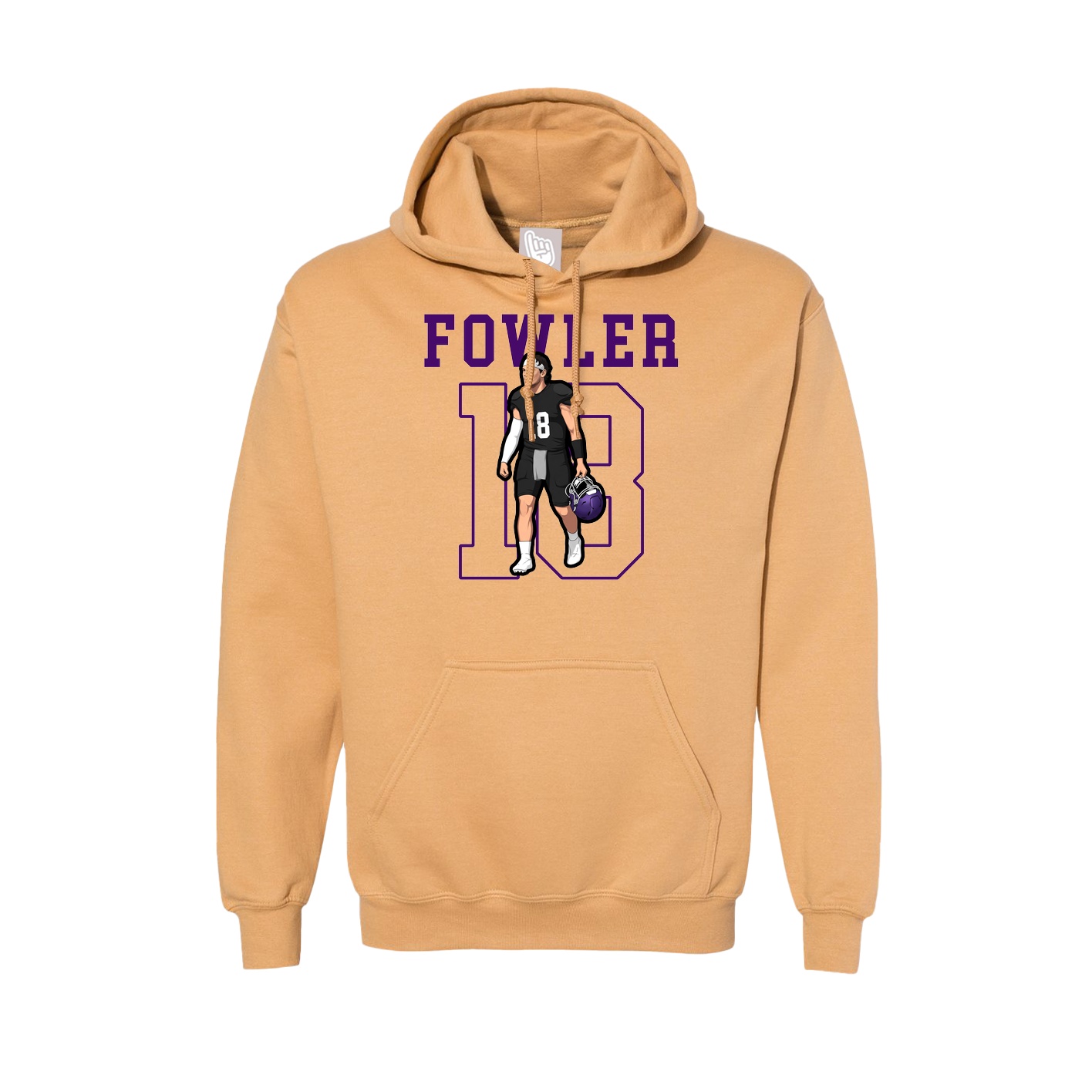 Hoodie — Shirsey in Vegas Gold