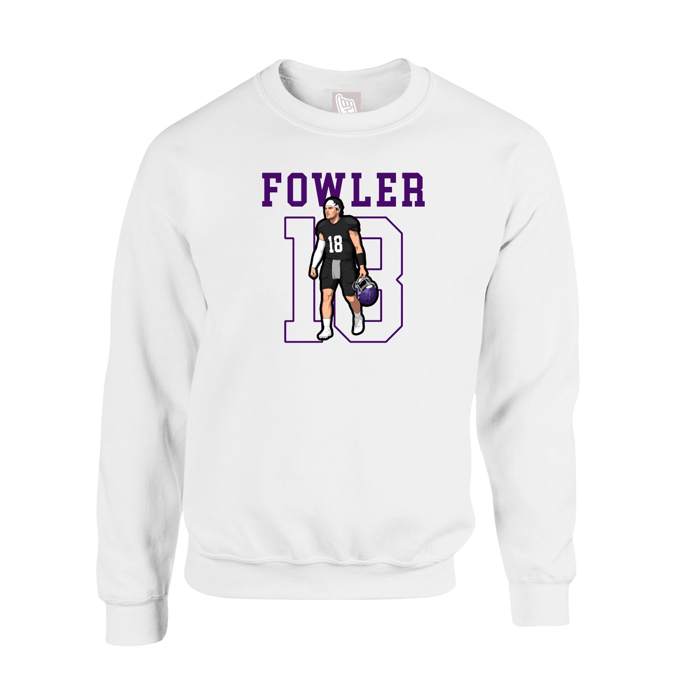 Fleece Crew — Shirsey in White