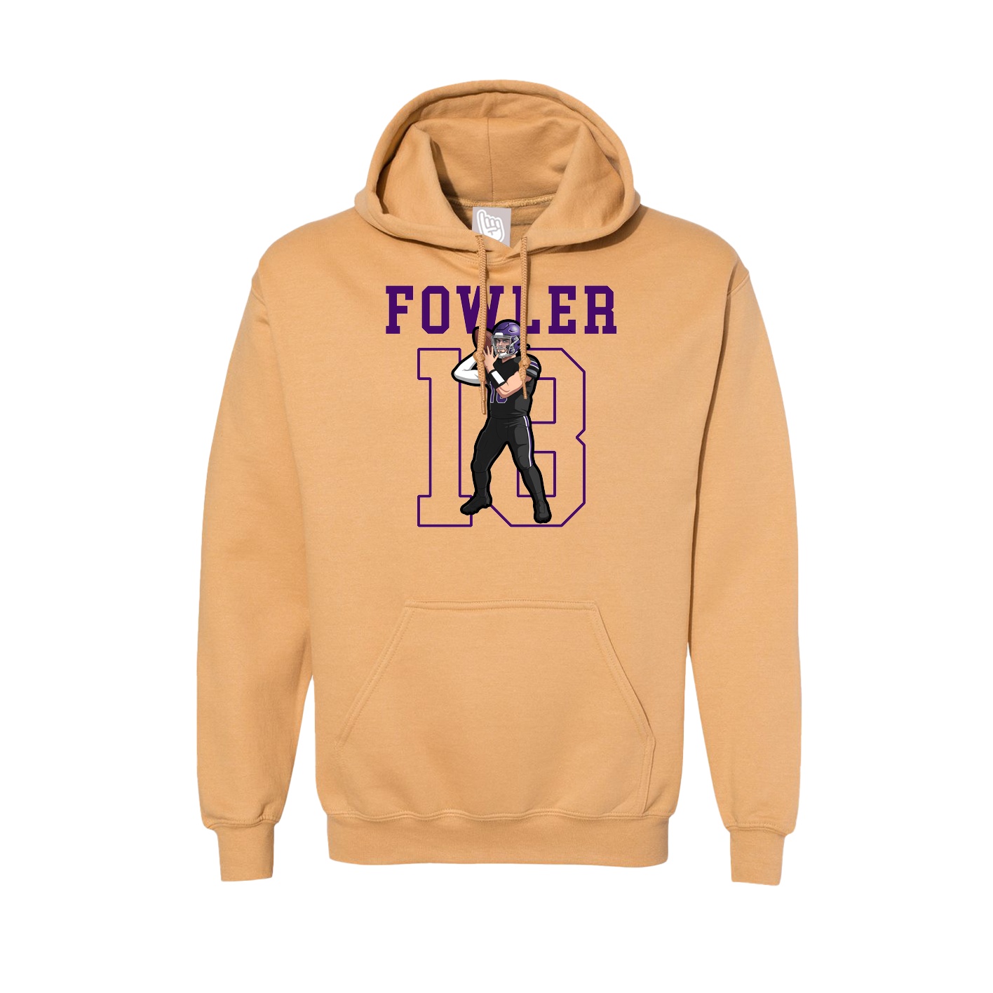 Hoodie — Shirsey in Vegas Gold