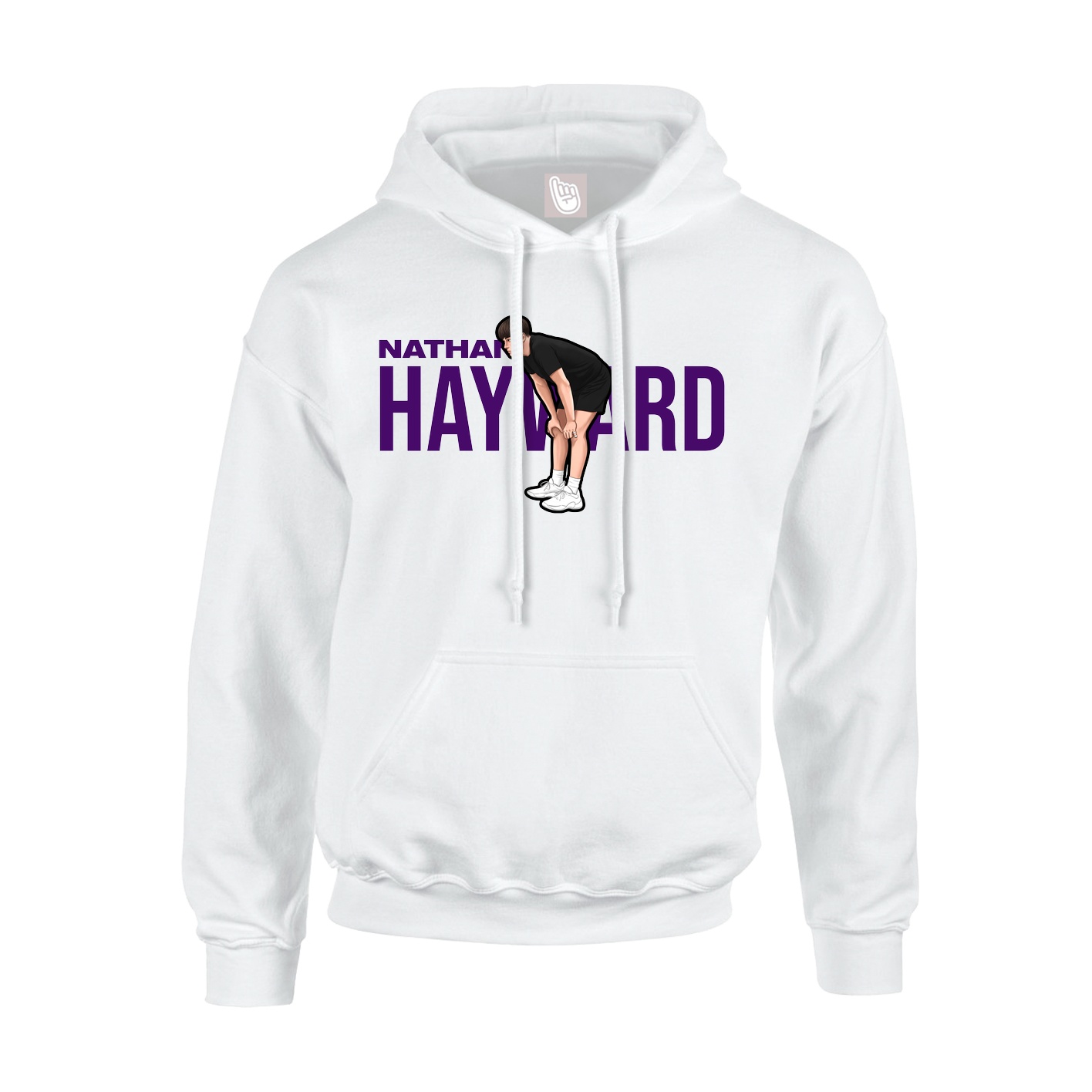 Hoodie — Player Name in White