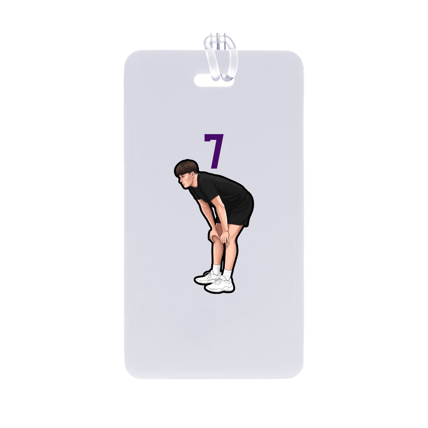Bag Tag — Number Top in Classic