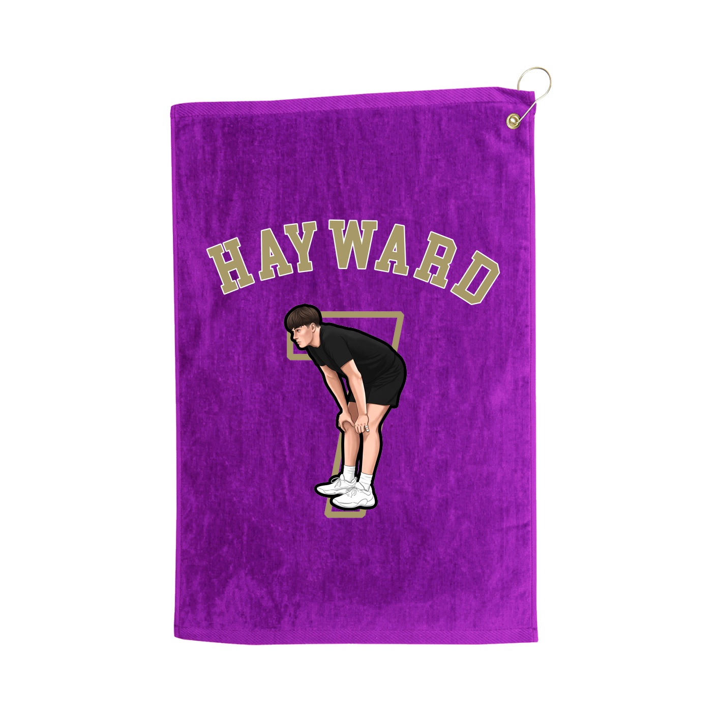 Golf Towel — Shirsey Arch in Purple