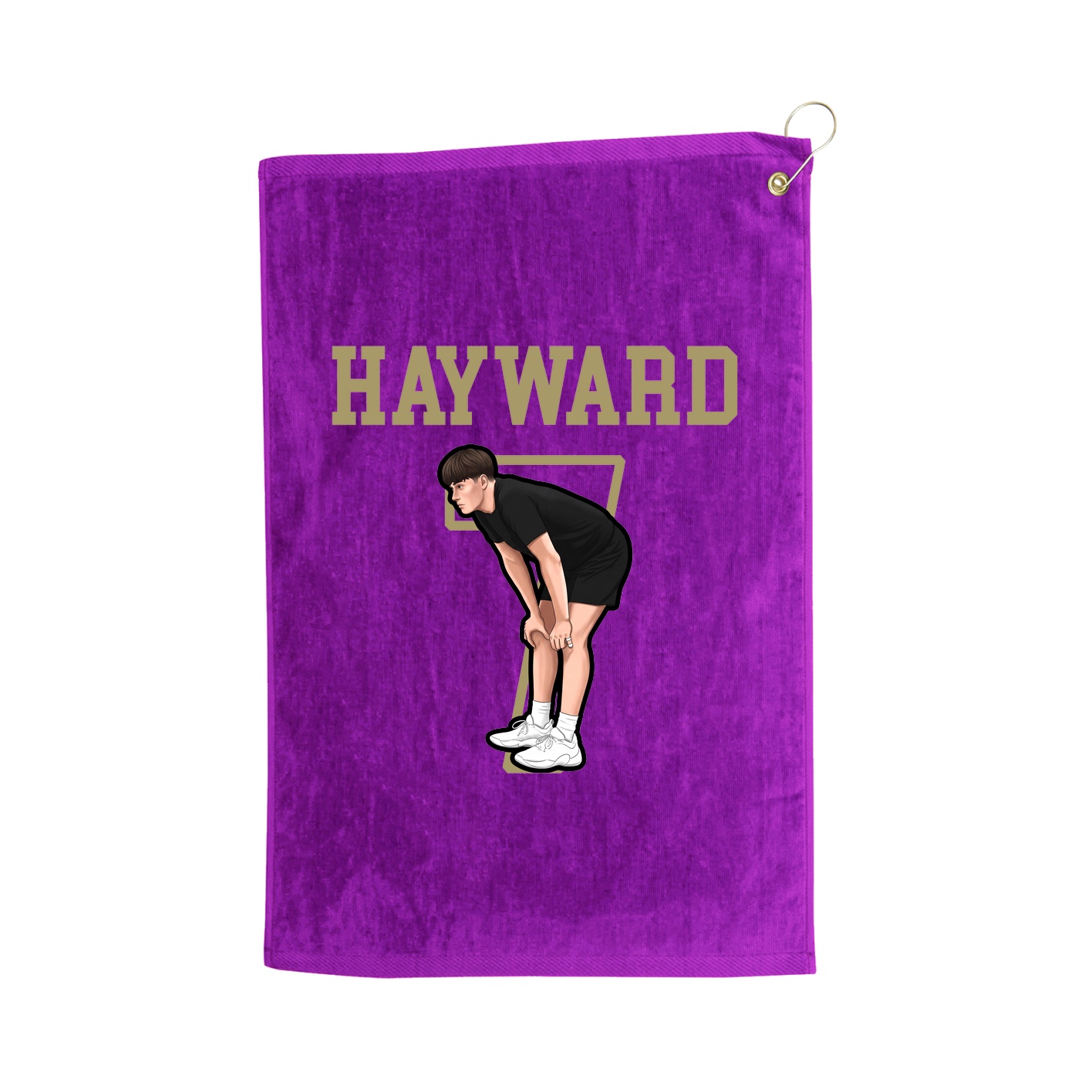 Golf Towel — Shirsey in Purple