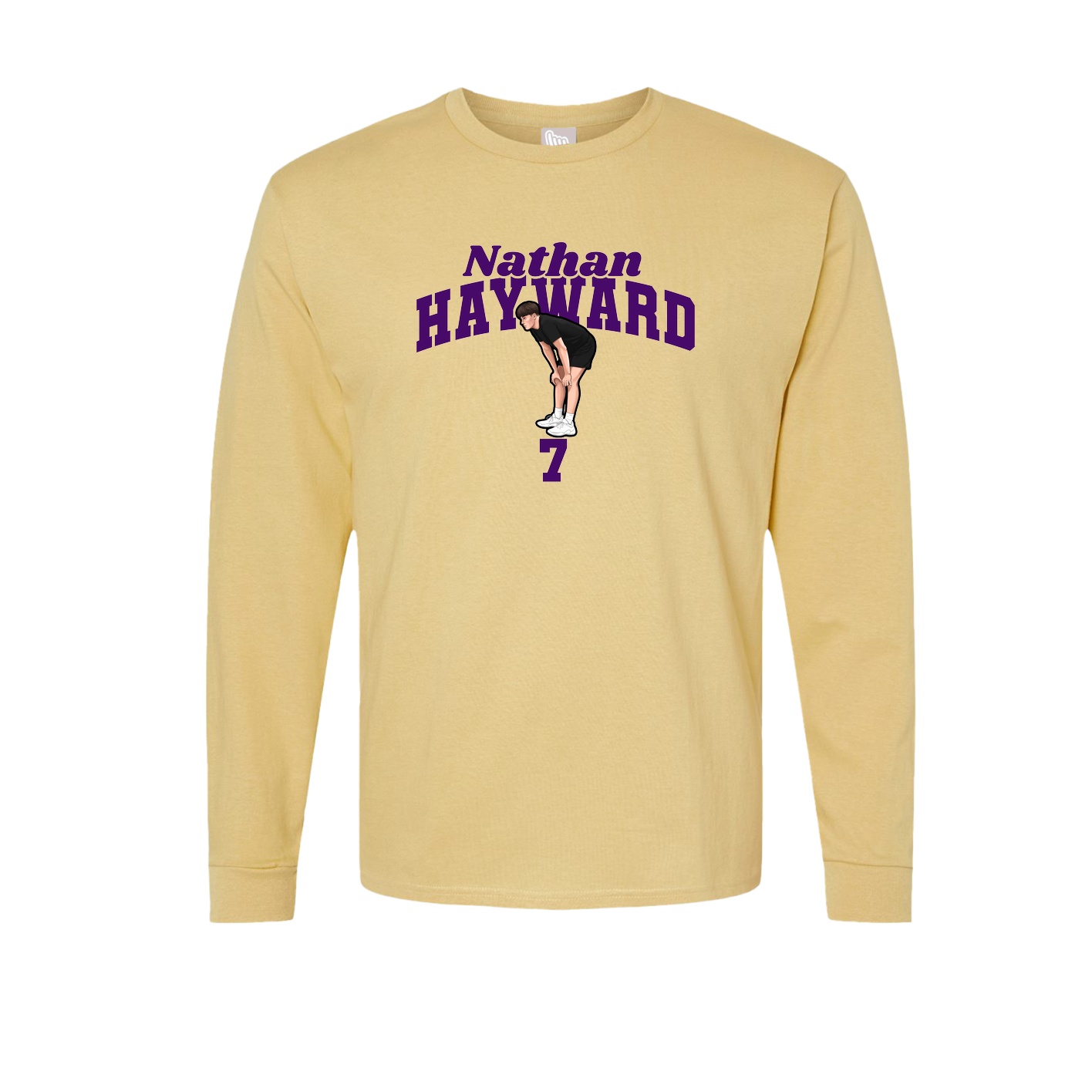 Long Sleeve Tee — Signature Arch in Vegas Gold