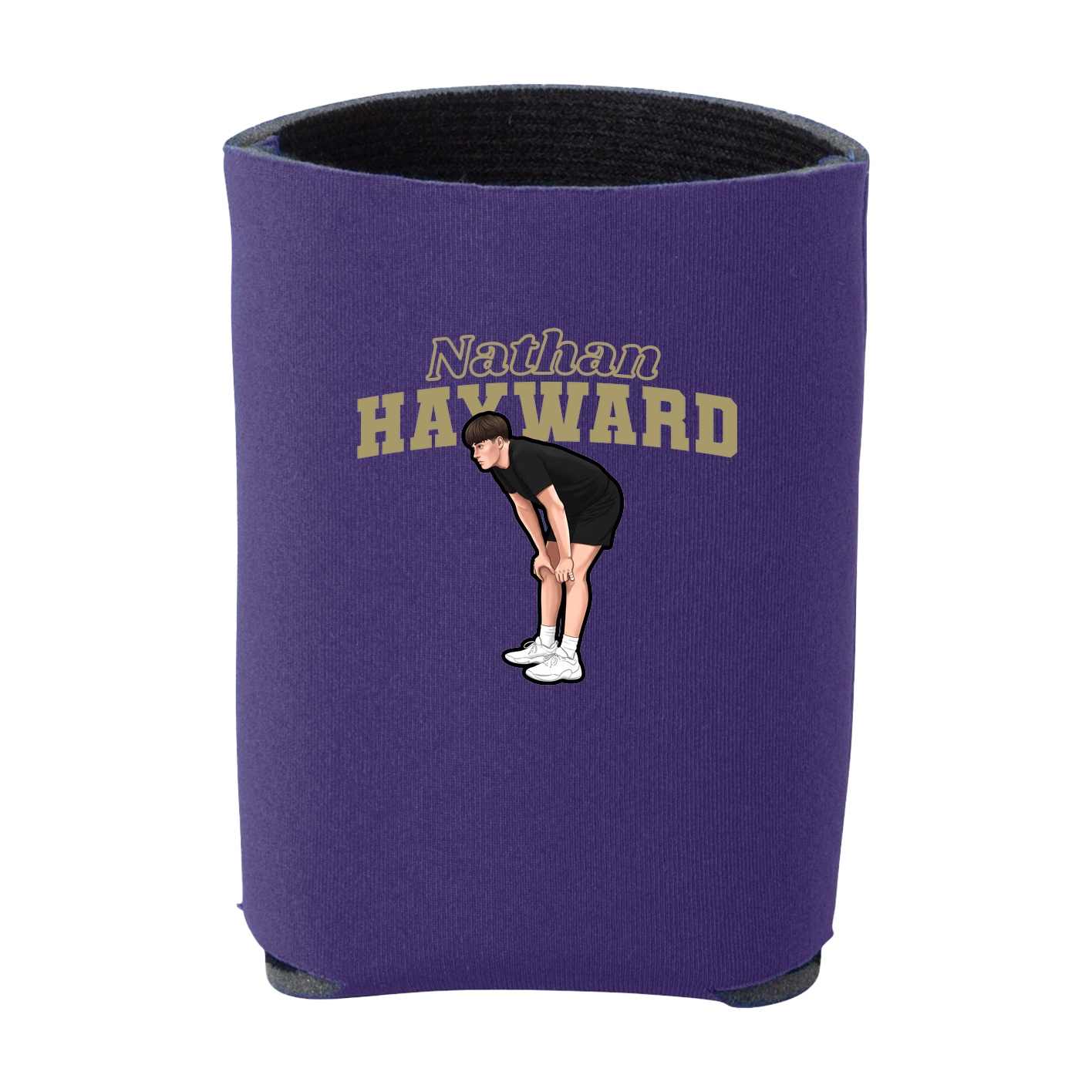 Can Holder — Name Arch in Purple
