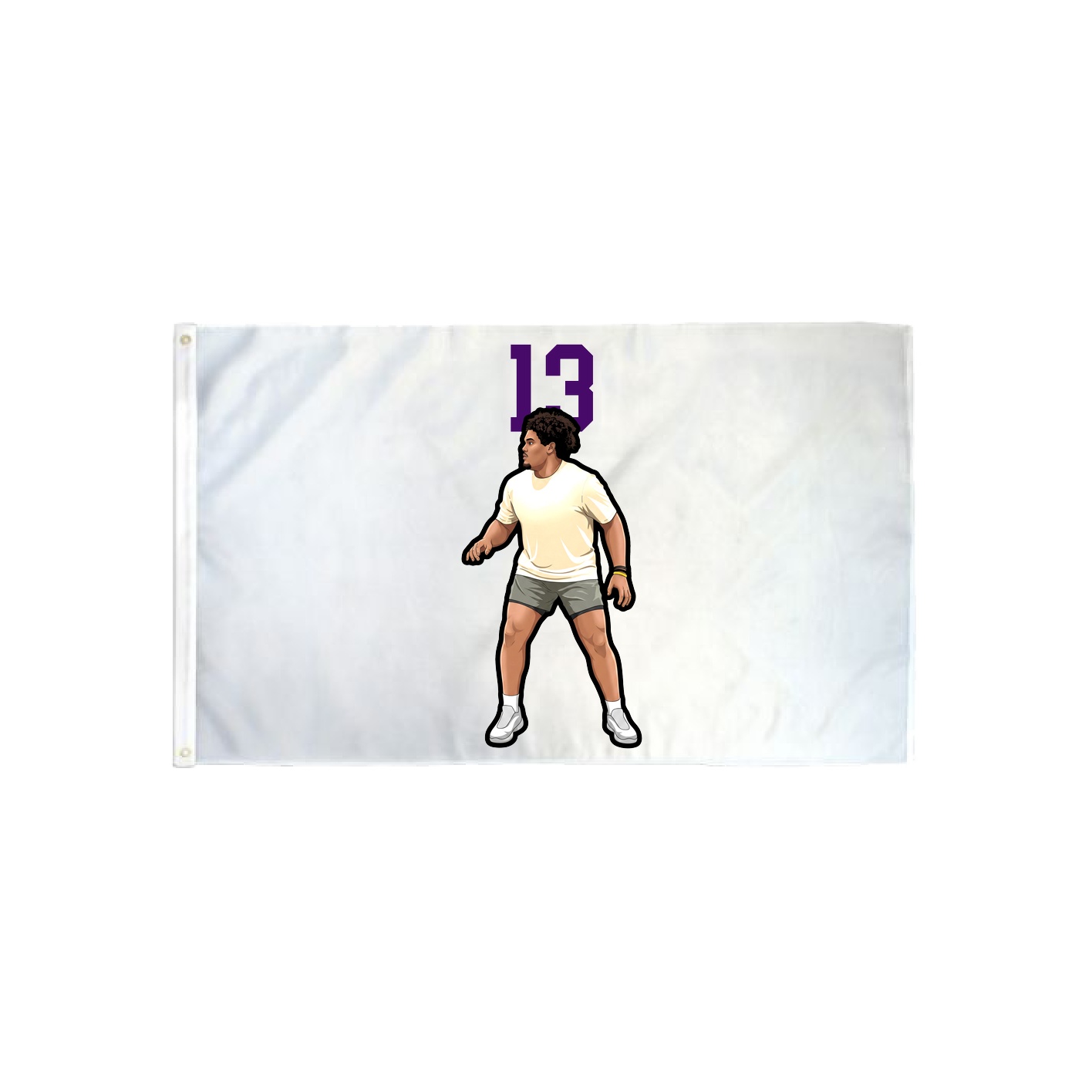 3x5 Flag — Number Top in Classic