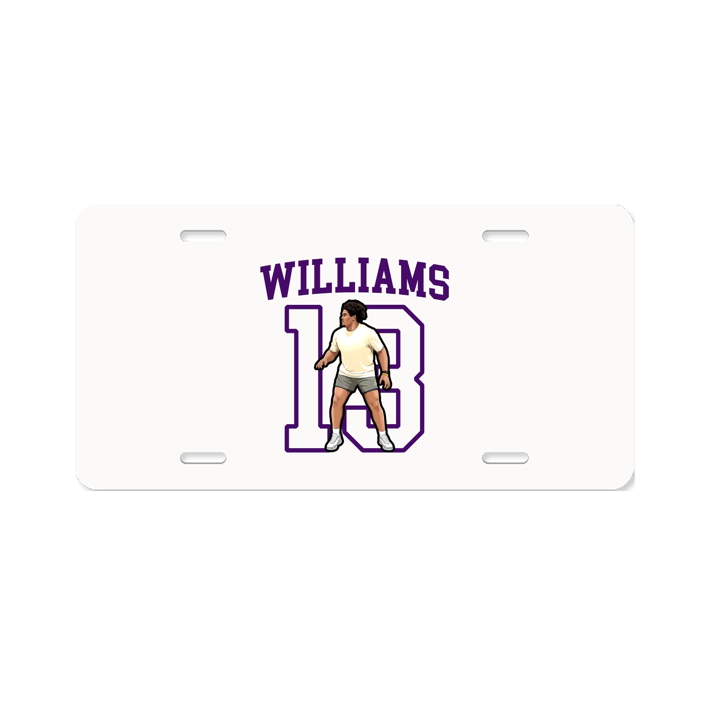 Aluminum License Plate