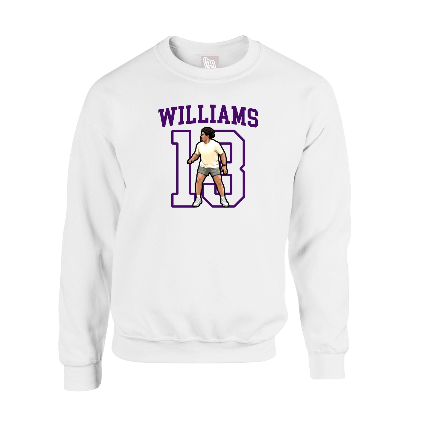 Fleece Crew — Shirsey in White