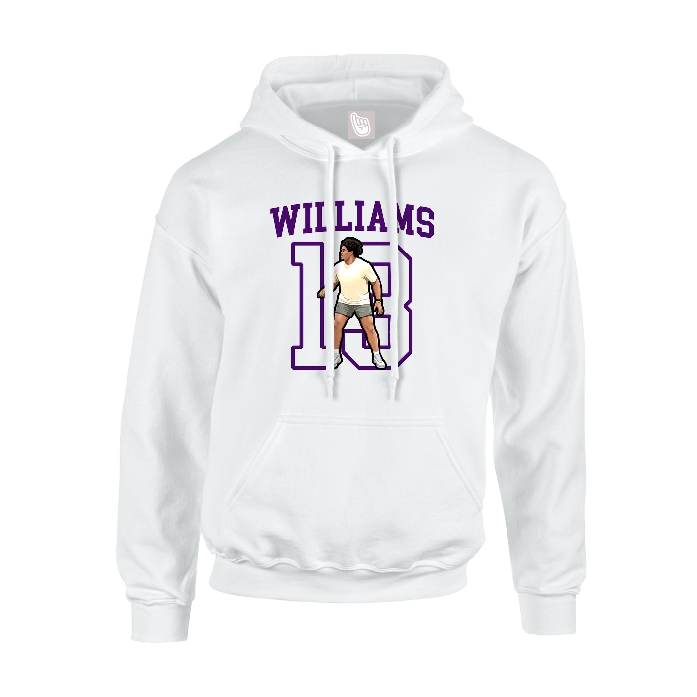 Youth Hoodie — Shirsey in White