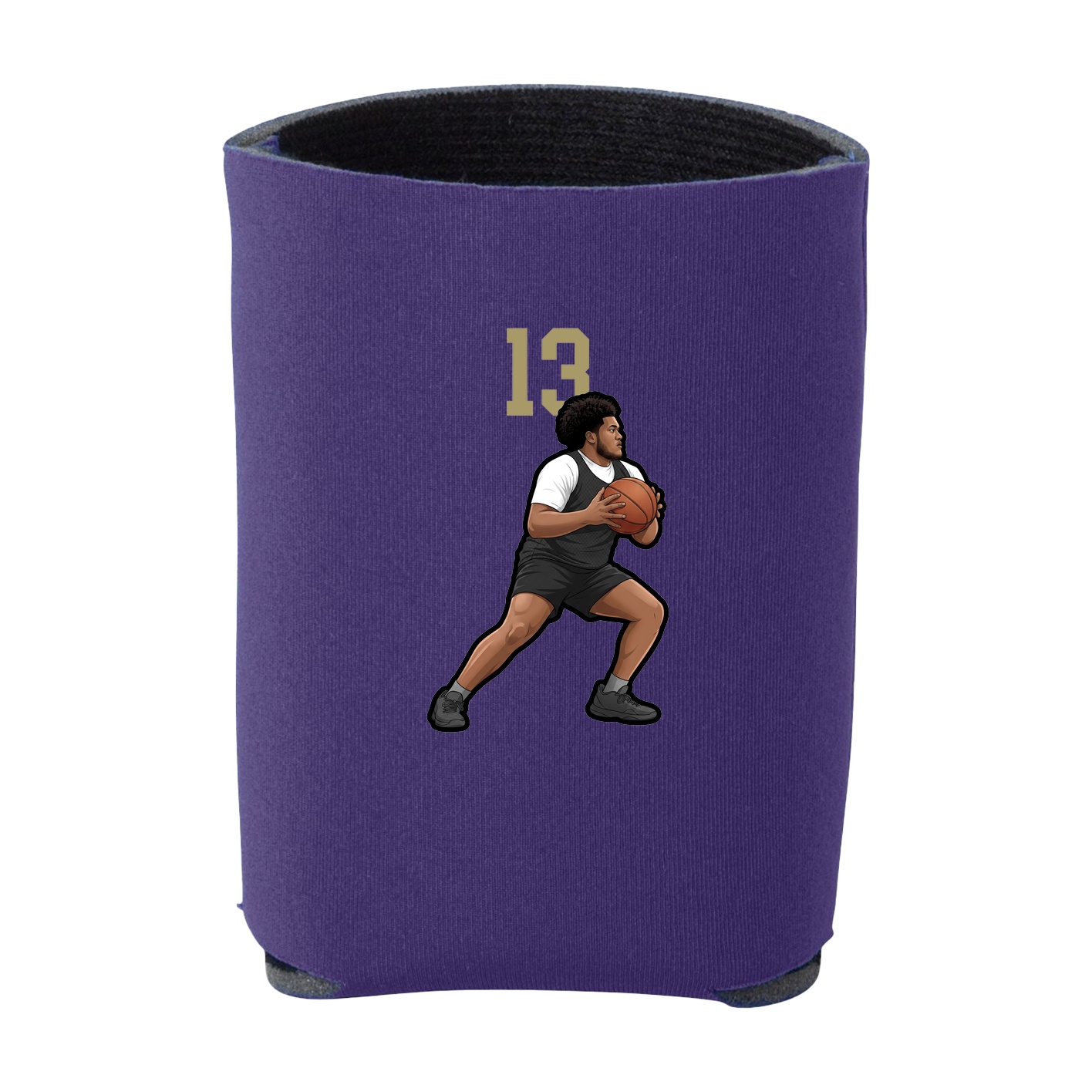 Can Holder — Number Top in Purple