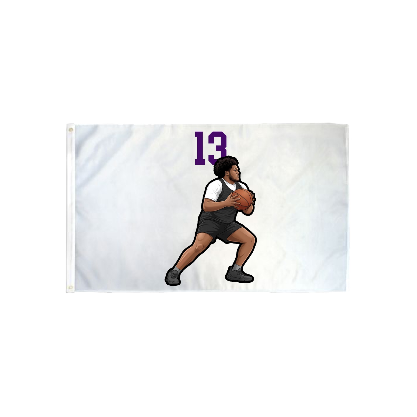 3x5 Flag — Number Top in Classic