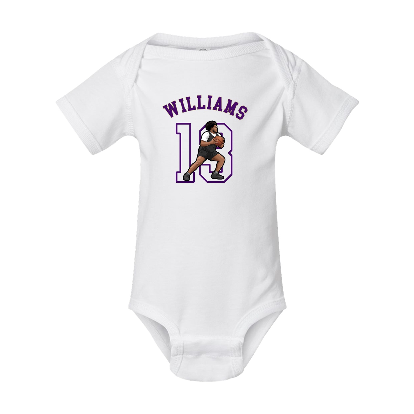 Baby Onesie — Shirsey Arch in White