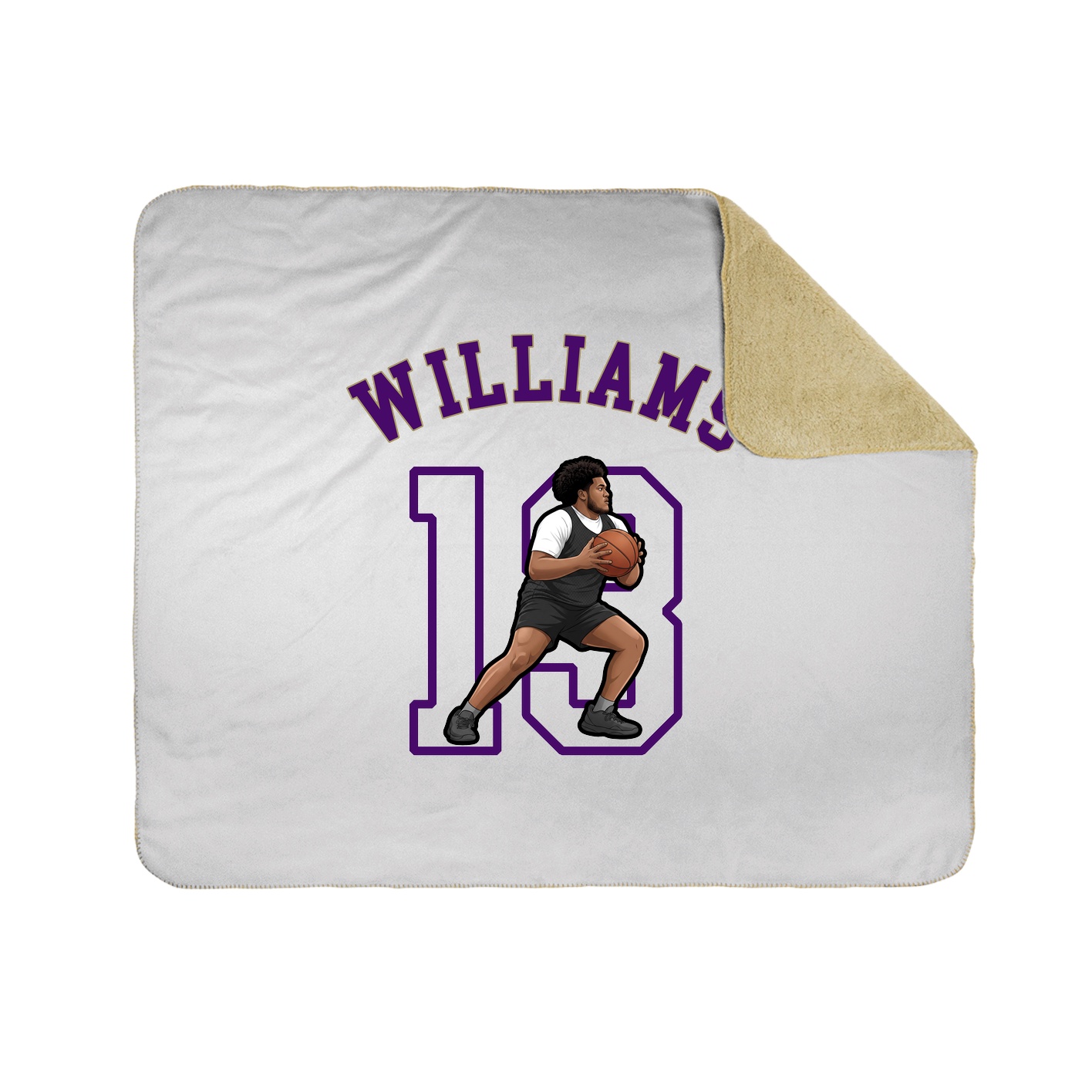 Throw Blanket — Shirsey Arch in White