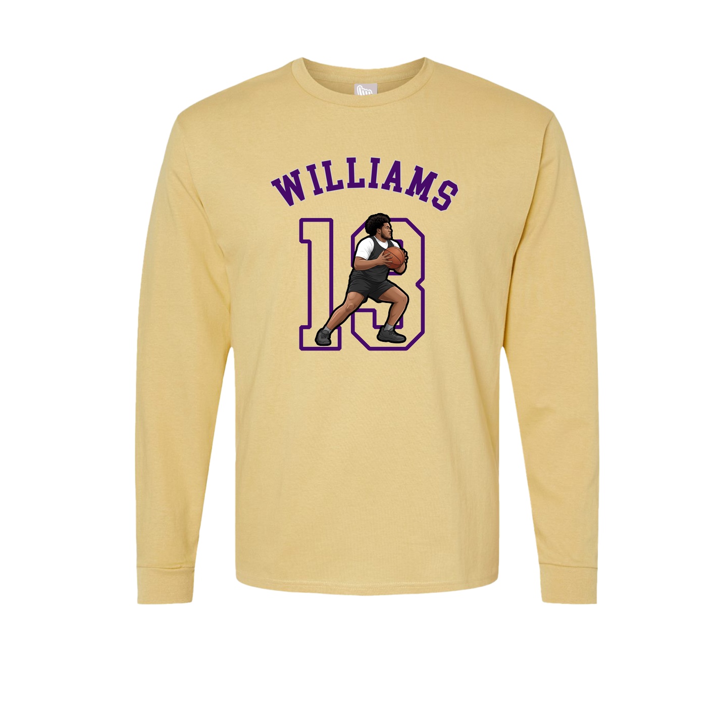 Long Sleeve Tee — Shirsey Arch in Vegas Gold