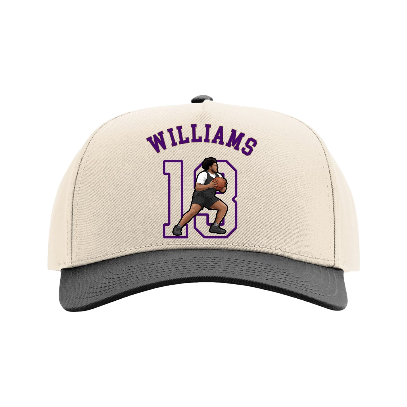 Full Fabric Five-Panel Champ Cap