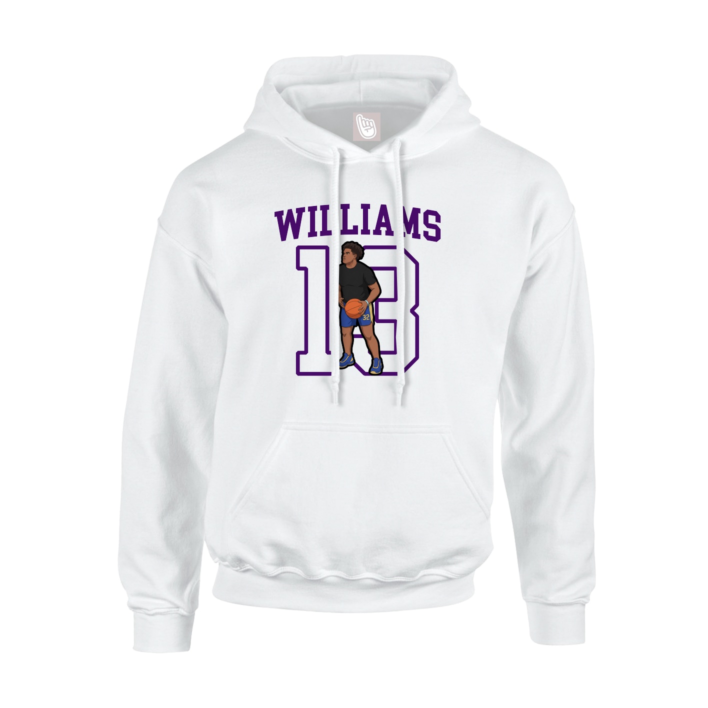 Youth Hoodie — Shirsey in White
