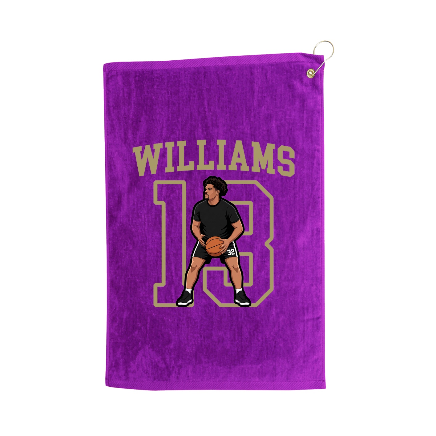 Golf Towel — Shirsey in Purple