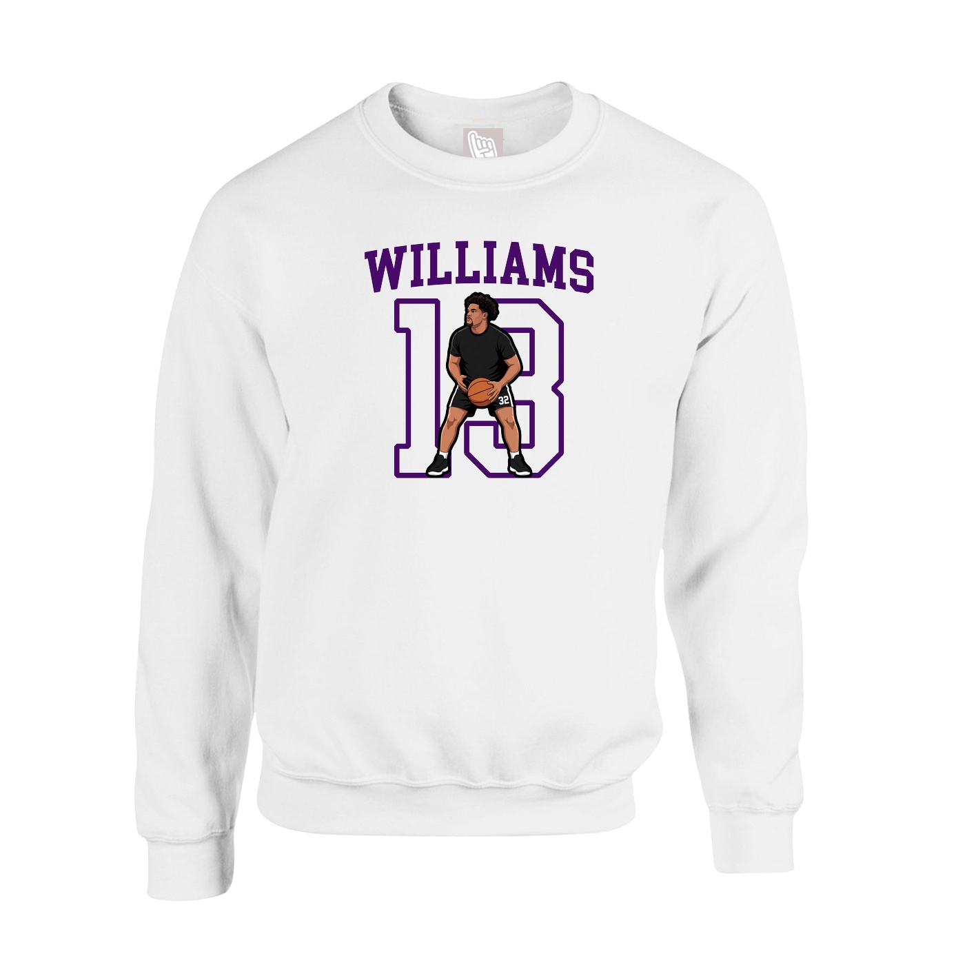 Fleece Crew — Shirsey in White