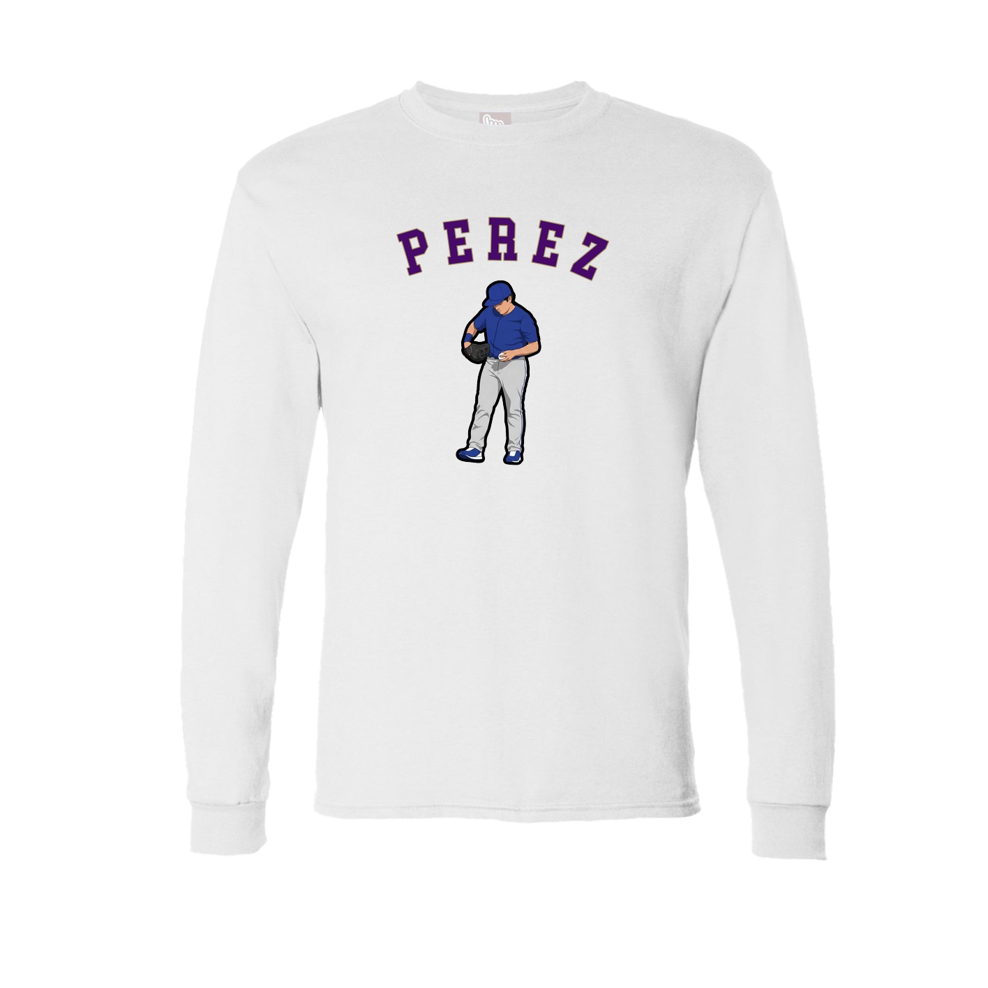 Long Sleeve Tee — Shirsey Arch in White