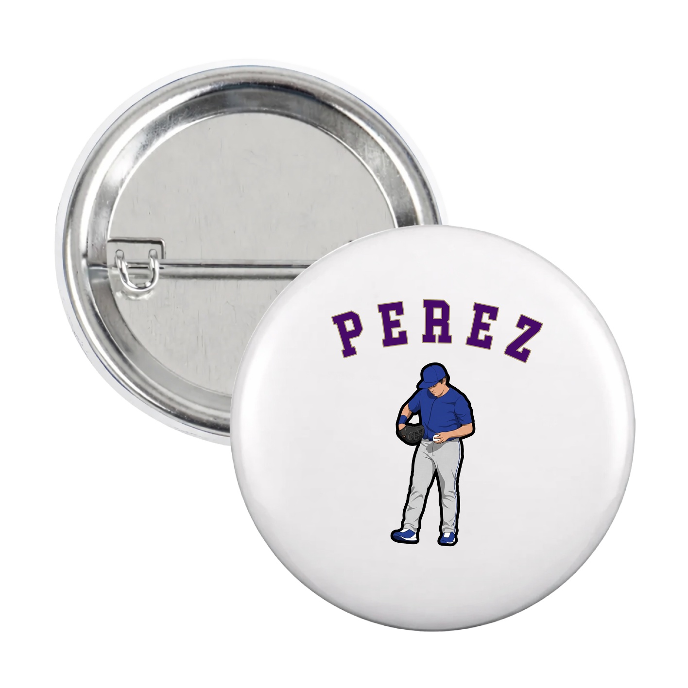 Game Day Button — Shirsey Arch in White