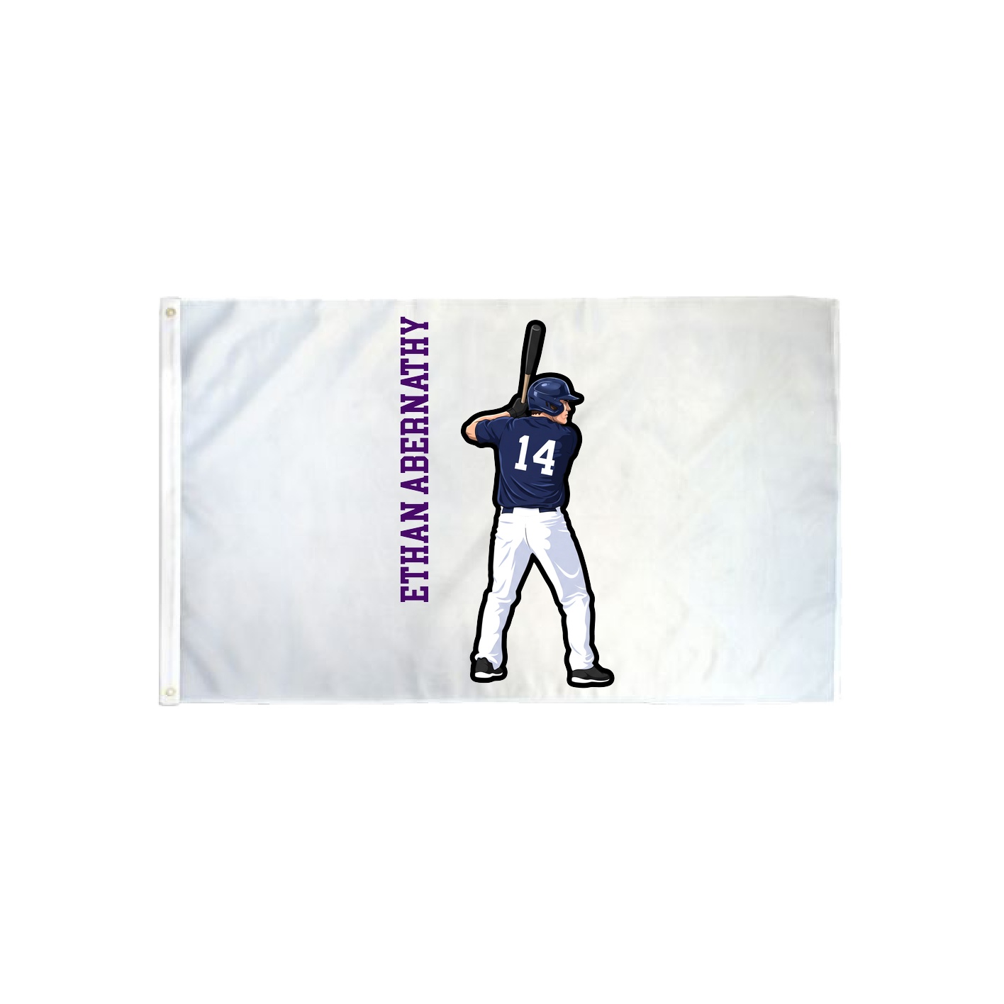 3x5 Flag — Name Vertical in Classic