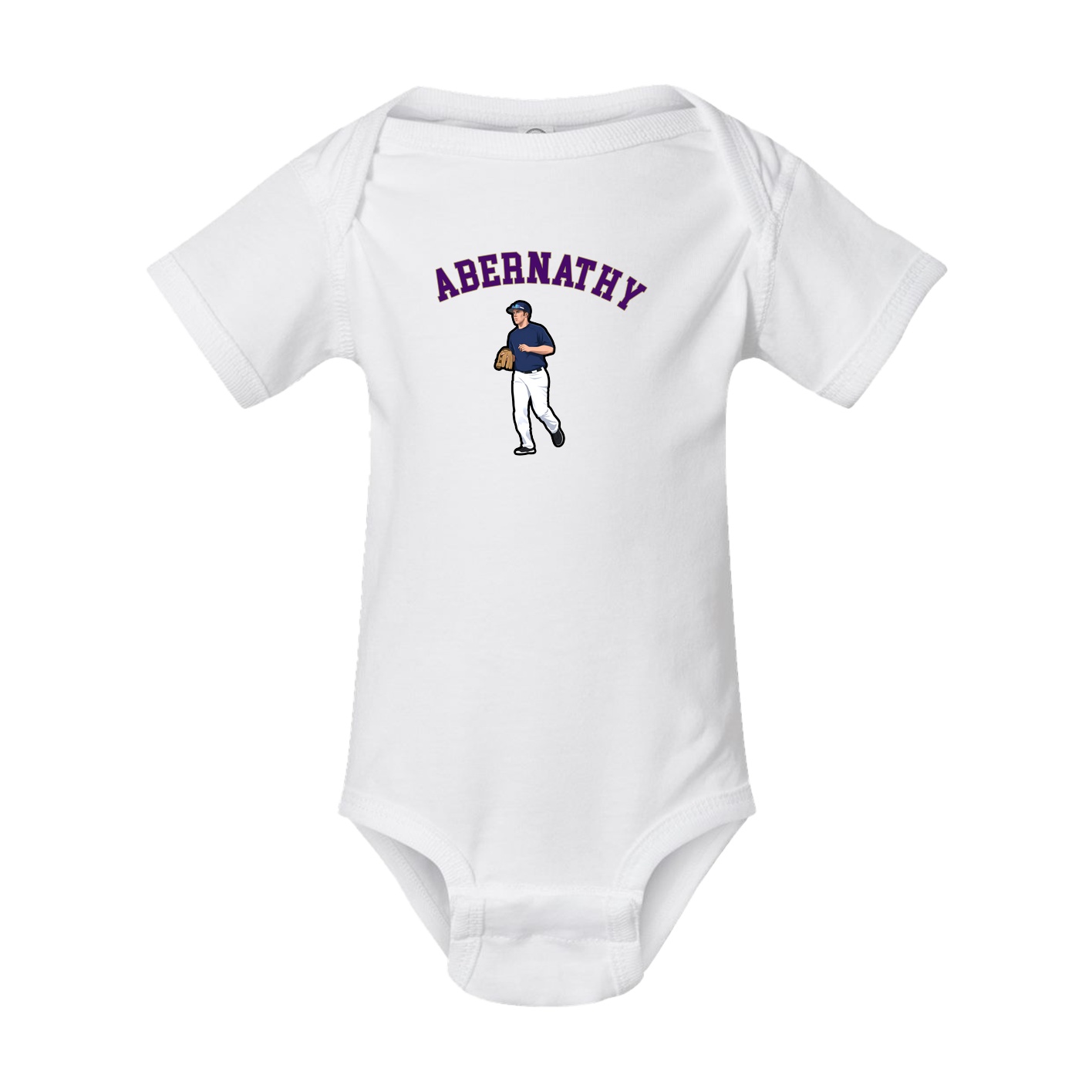 Baby Onesie — Shirsey Arch in White
