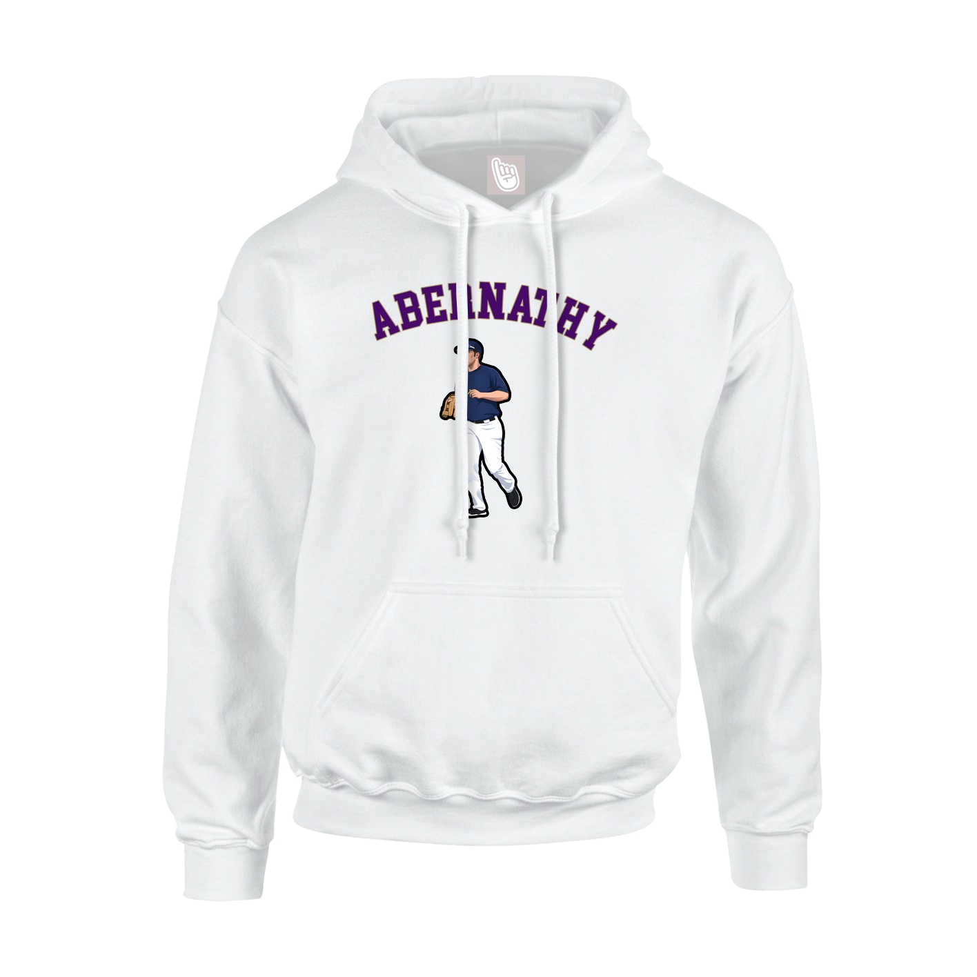 Hoodie — Shirsey Arch in White