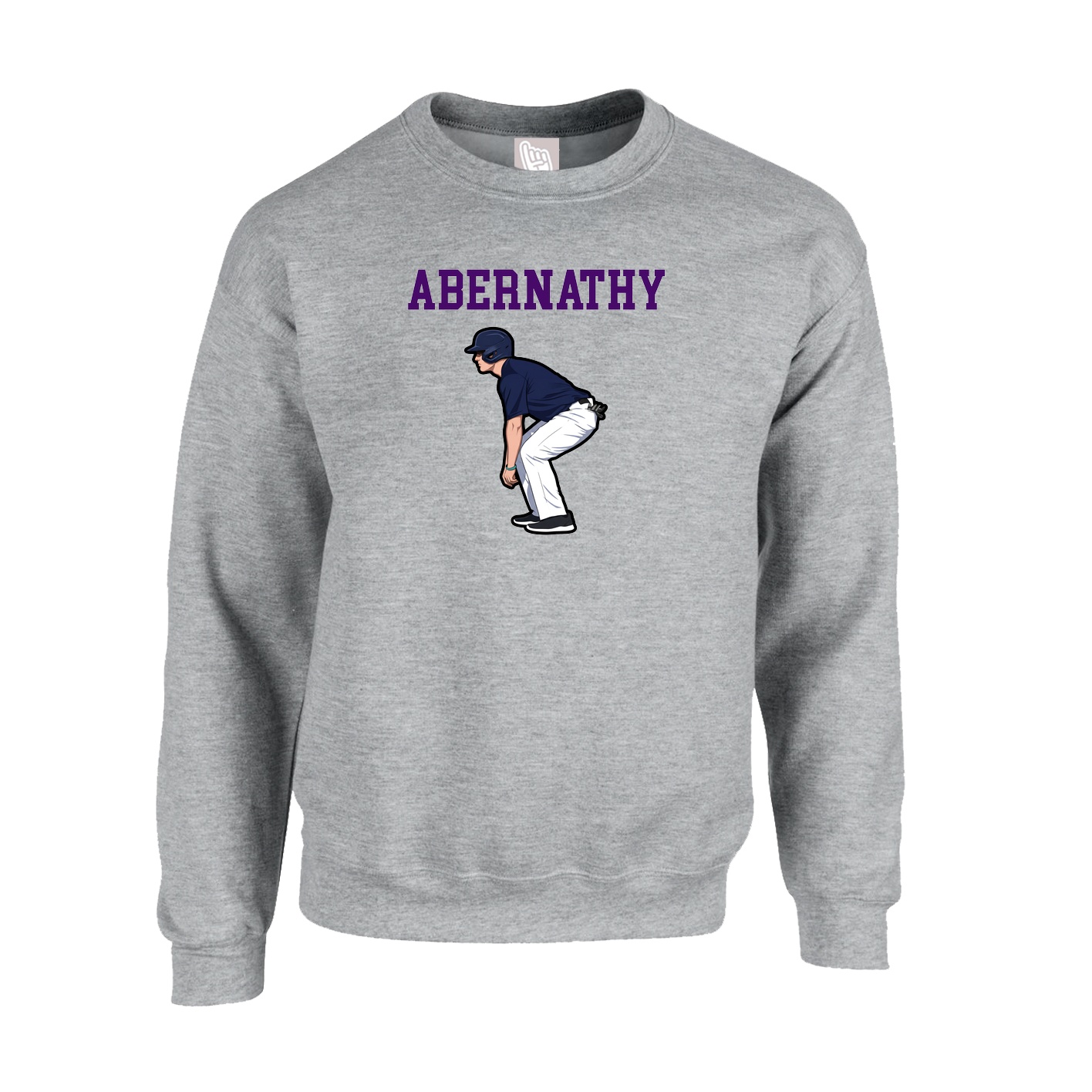 Fleece Crew — Shirsey in Grey