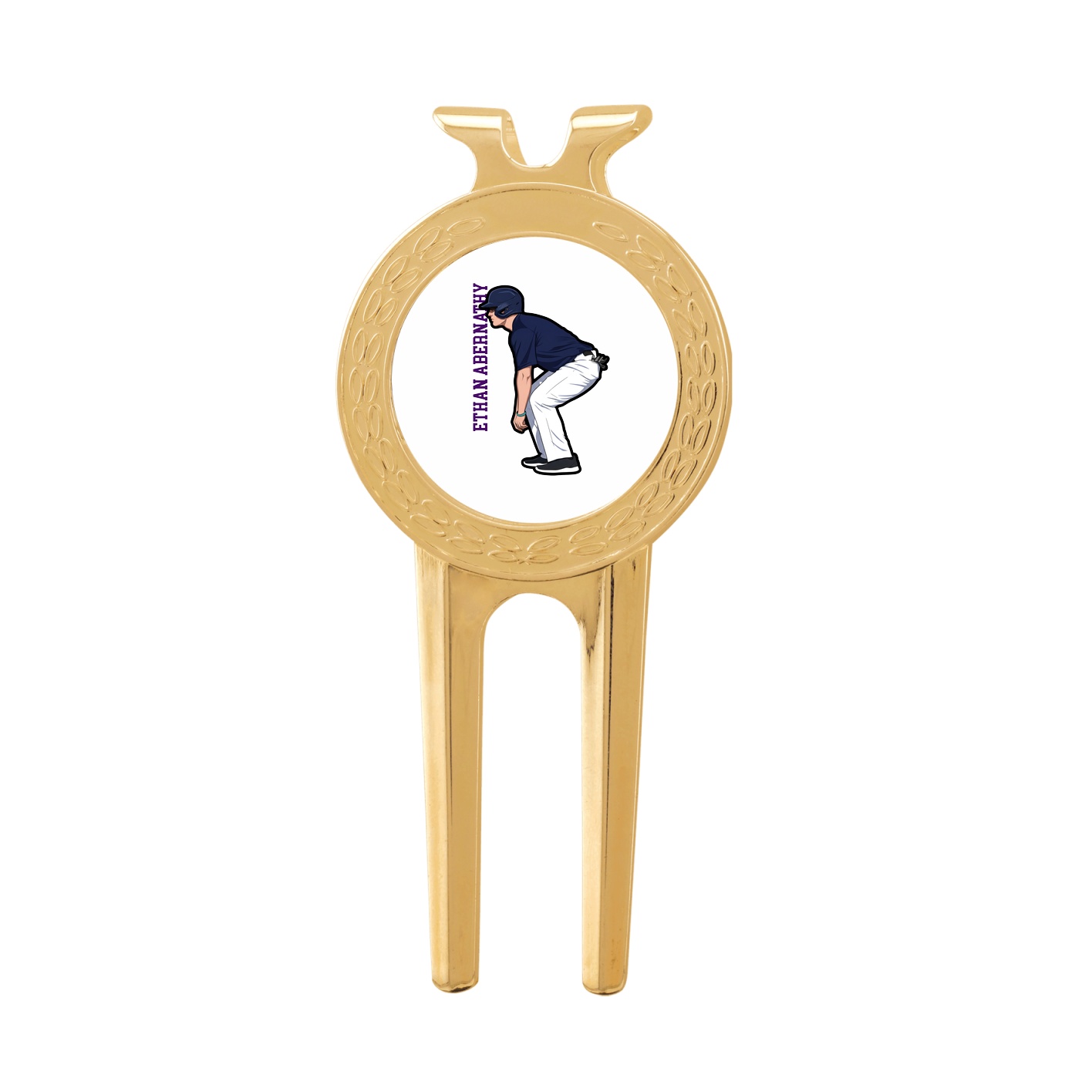 Divot Tool with Ball Marker — Name Vertical in Classic
