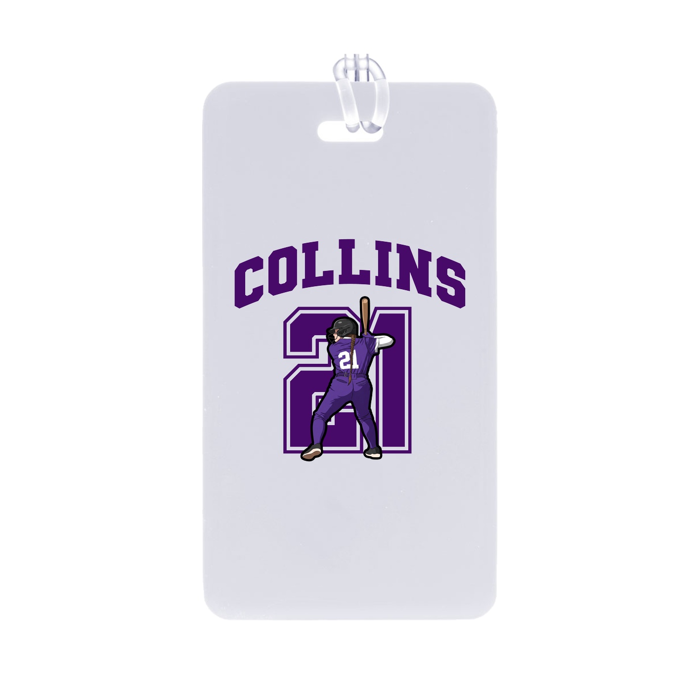 Bag Tag — Number in Classic