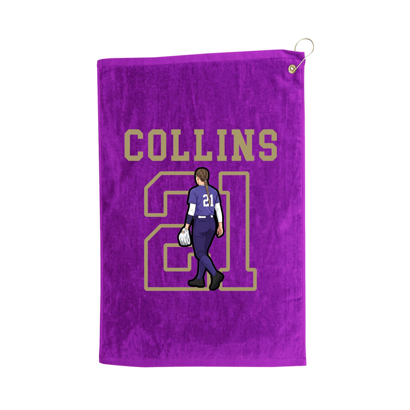 Golf Towel — Shirsey in Purple