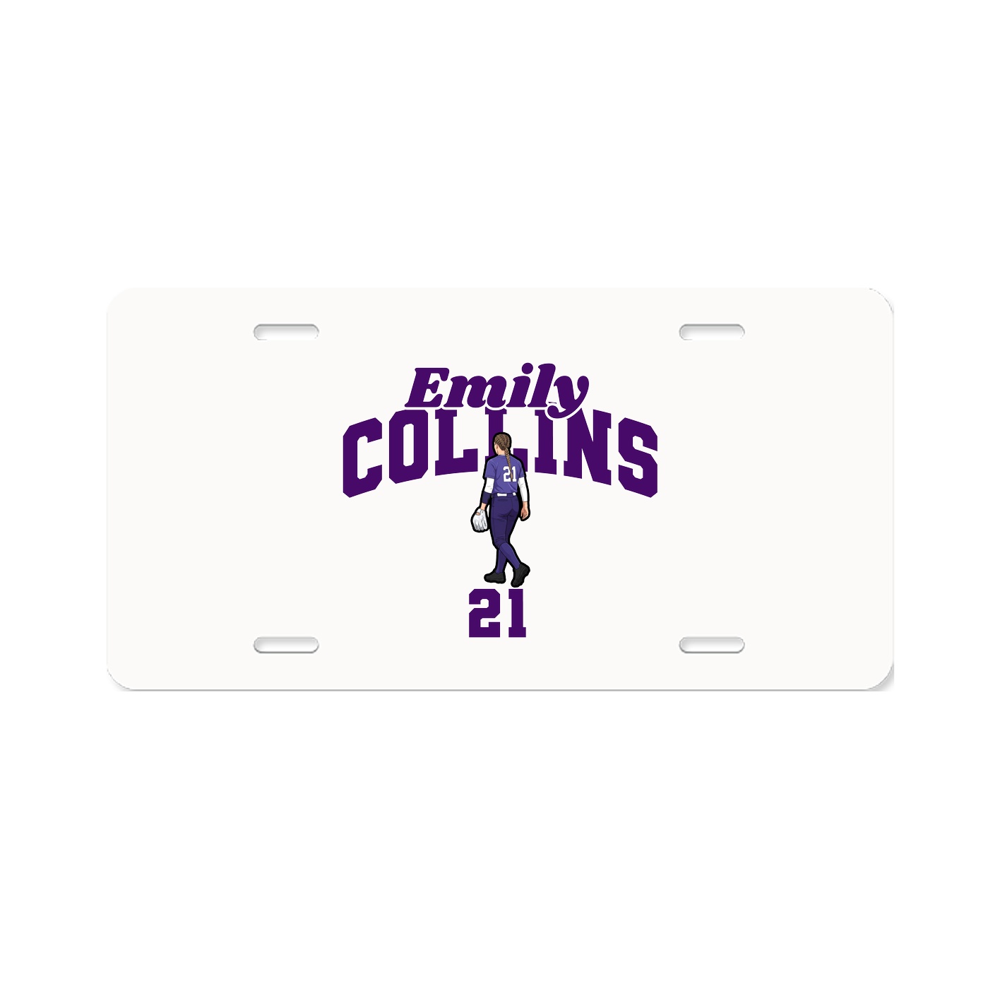 License Plate — Signature Arch in Classic