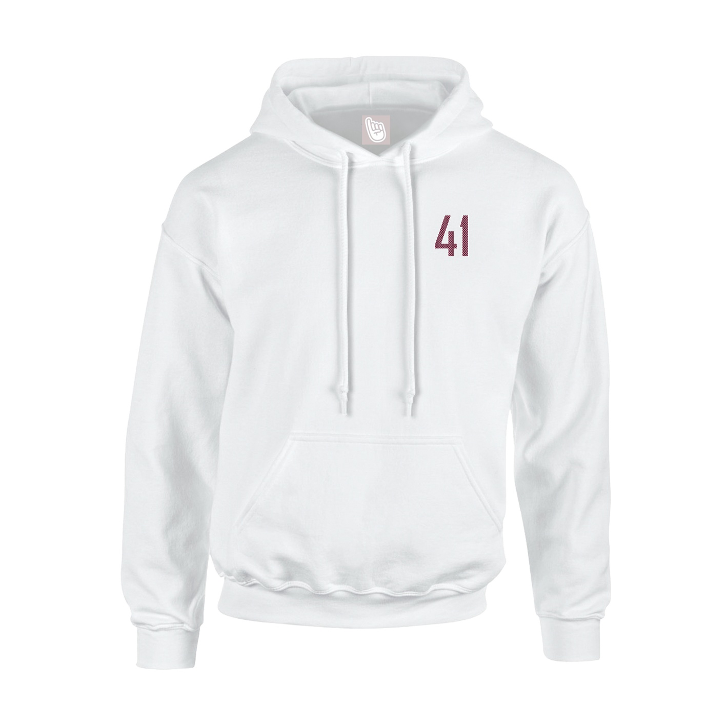 Hoodie — Front Shirsy in White