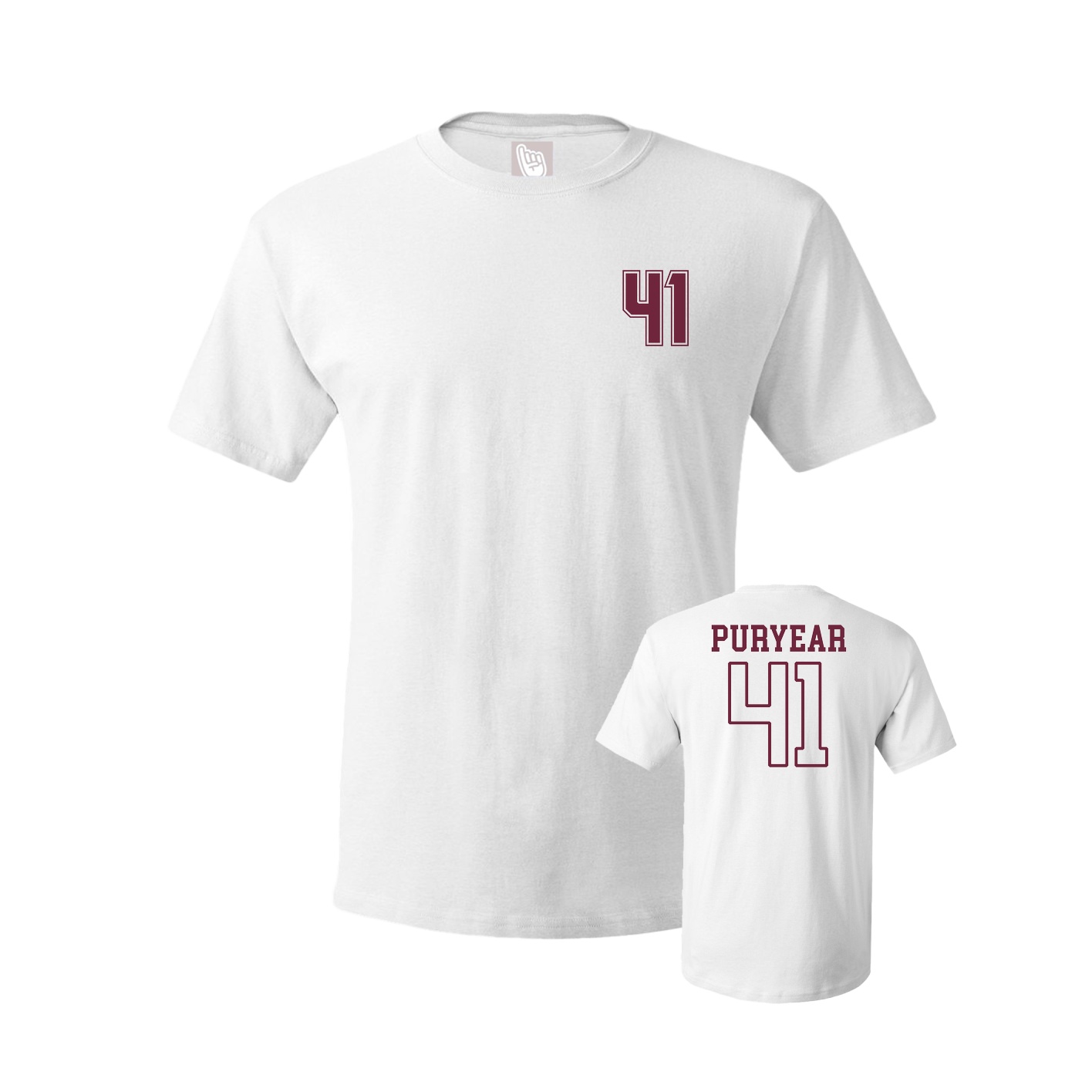 Tee — Chest Back in White