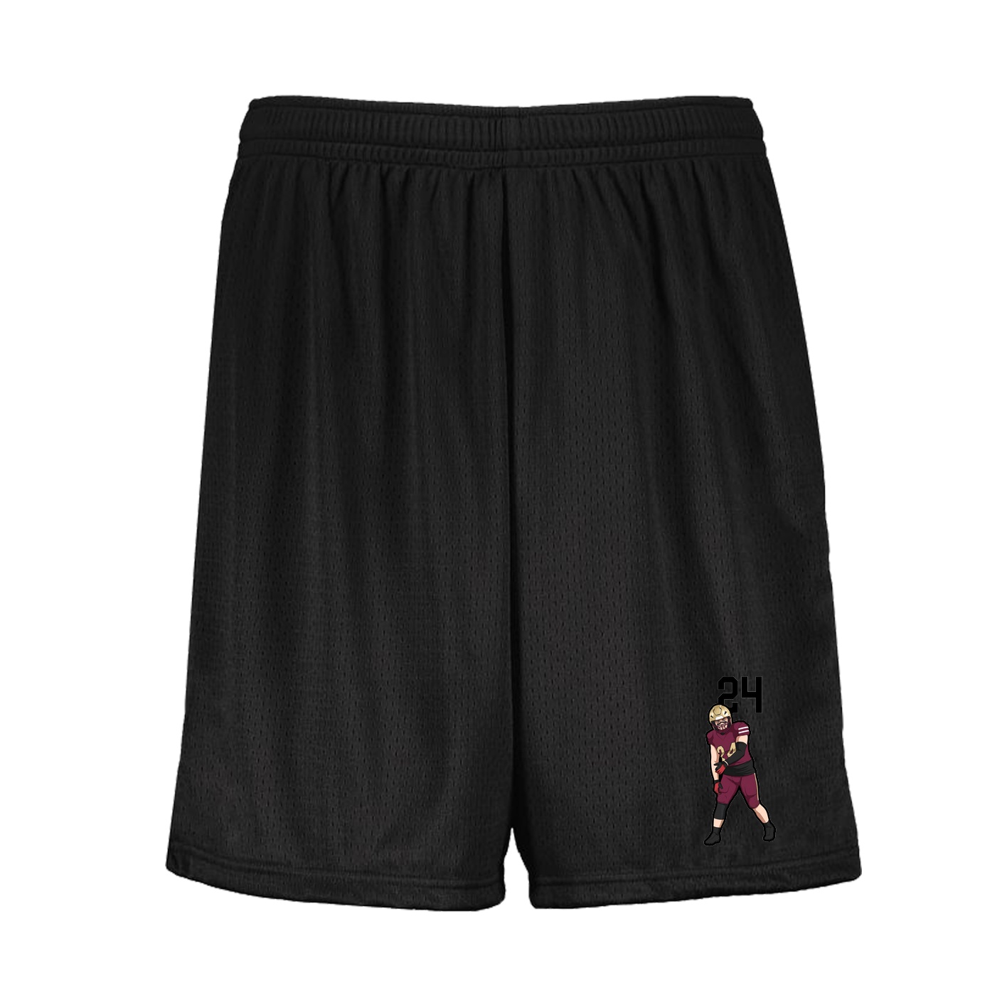 Shorts — Number Top in Black