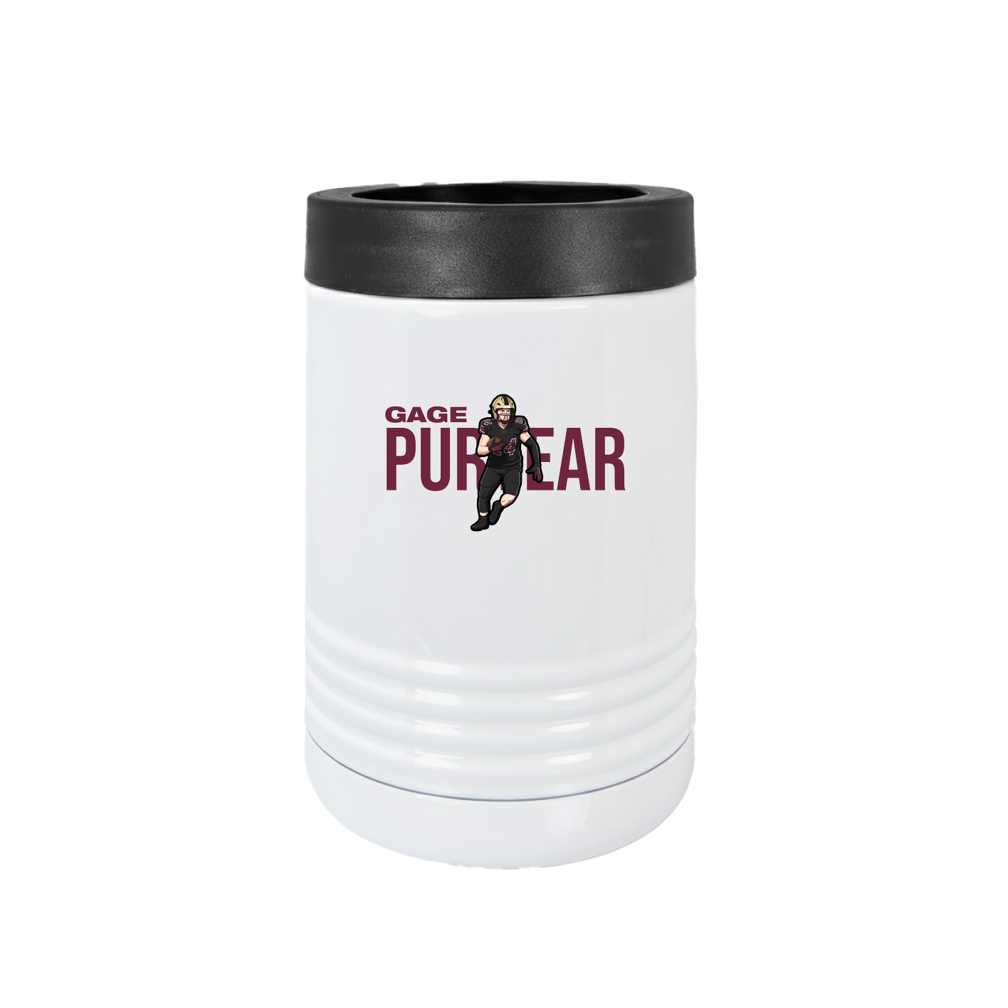 Beverage Holder — Player Name in White