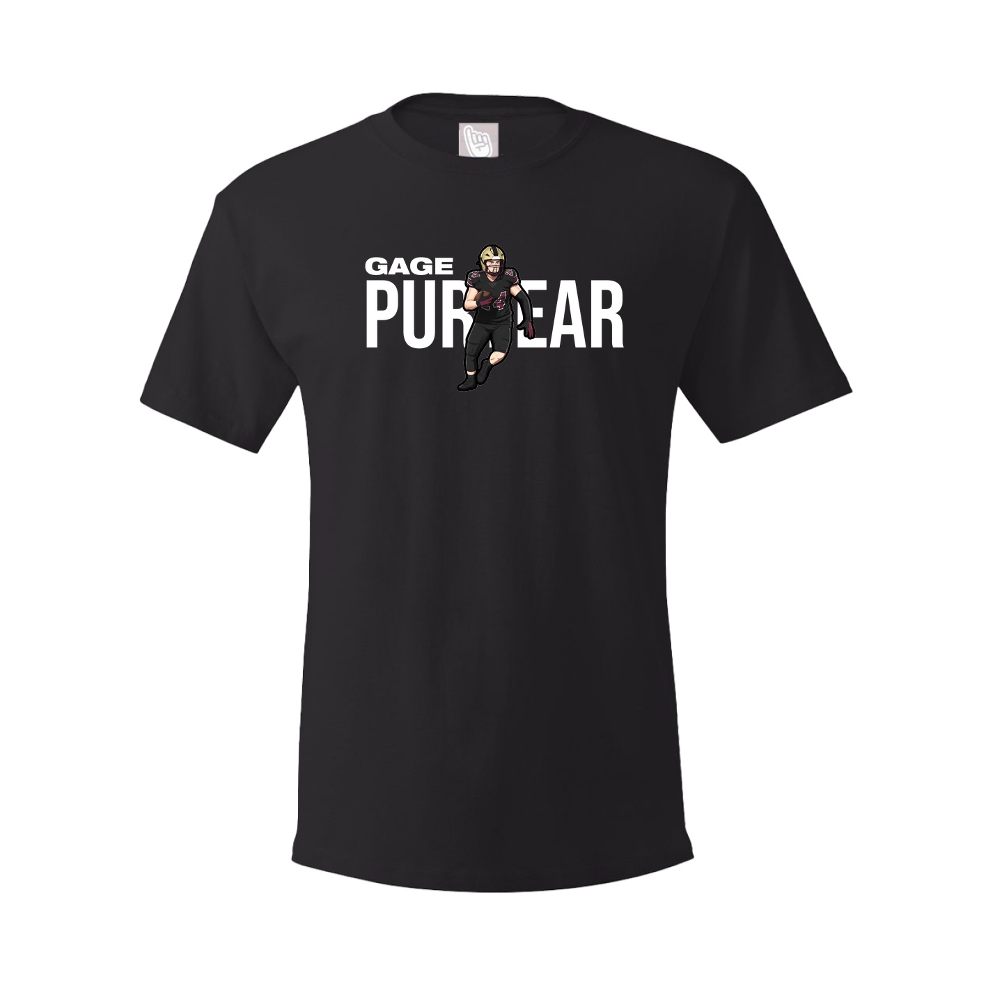 Tee — Player Name in Black