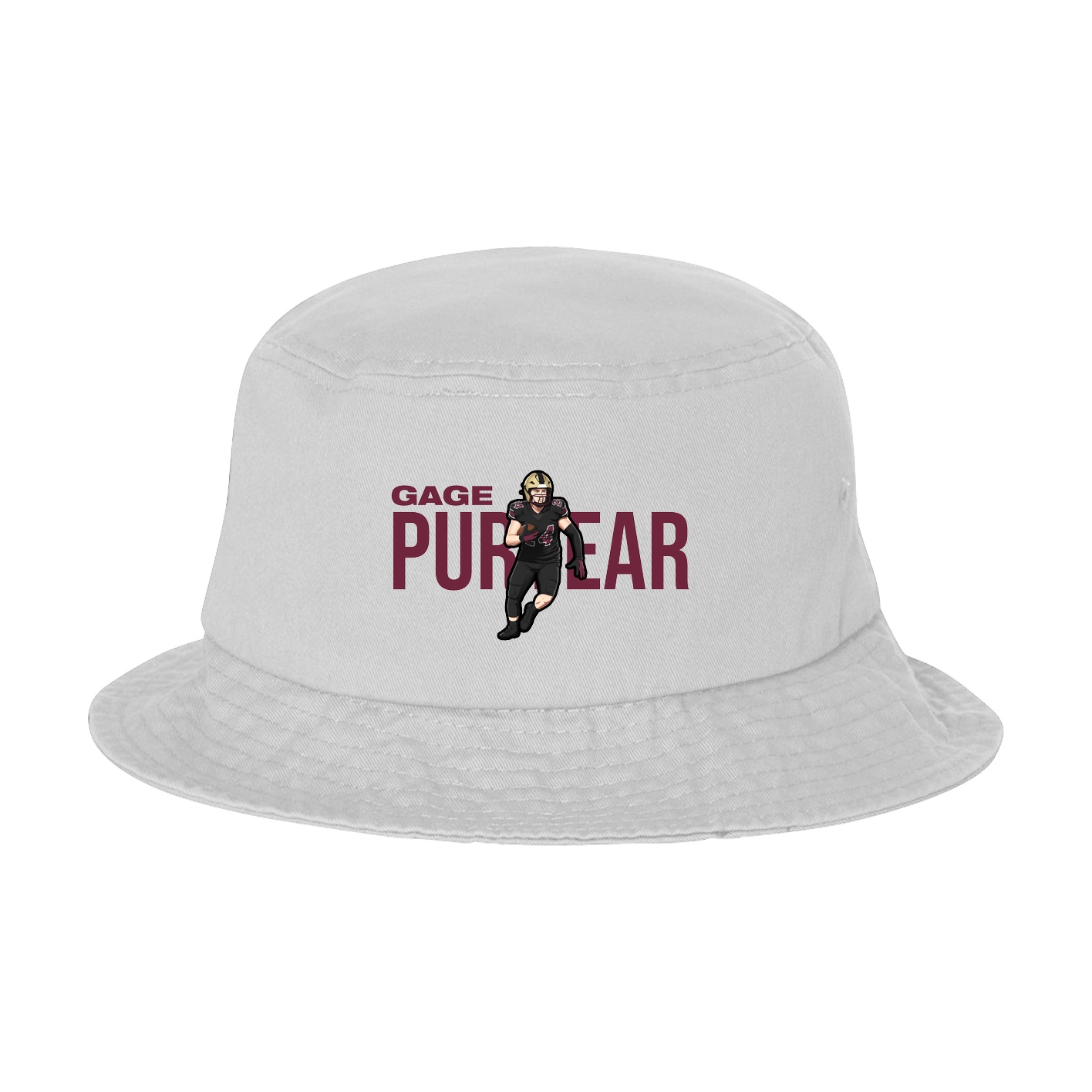 Bucket Cap — Player Name in White