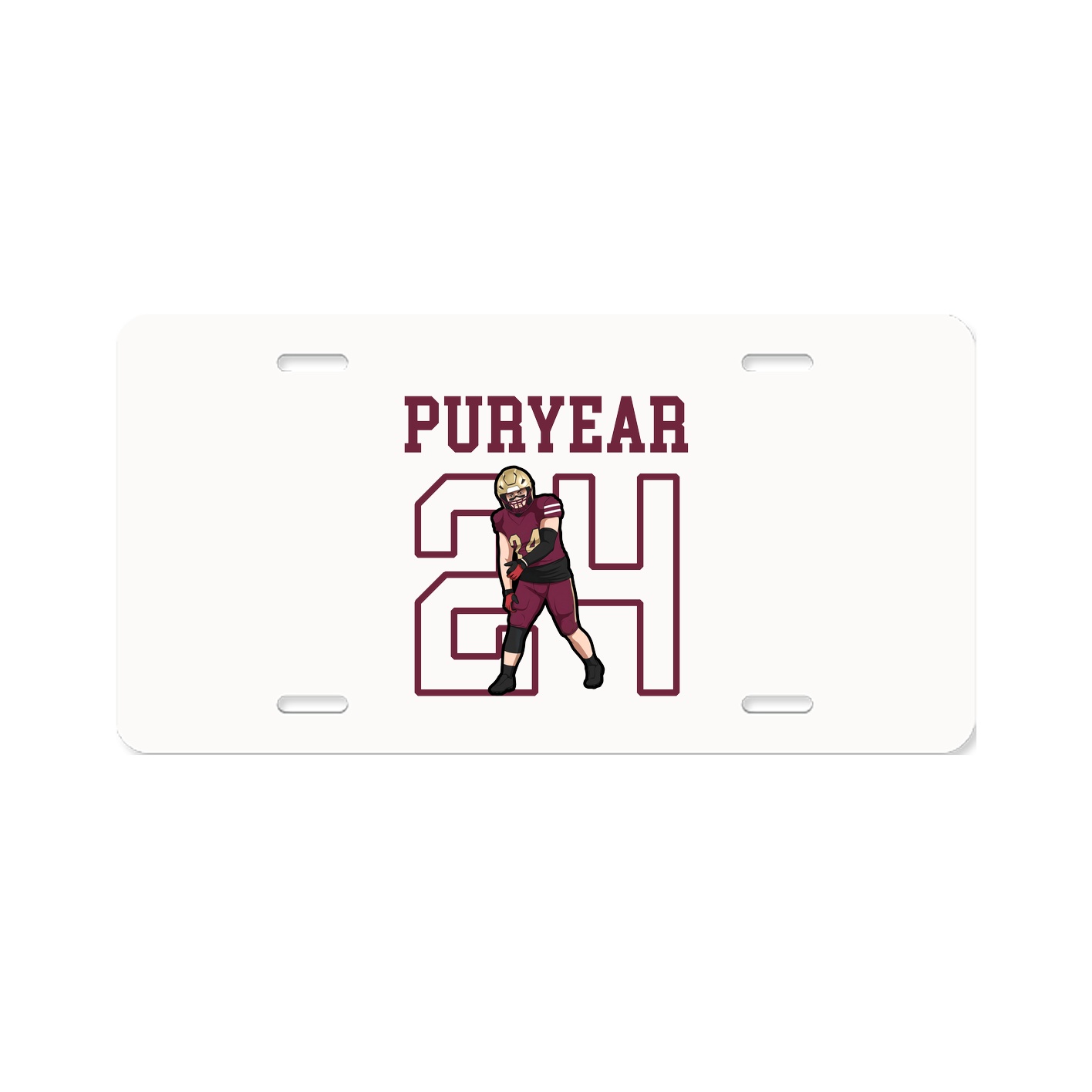License Plate — Shirsey in Classic